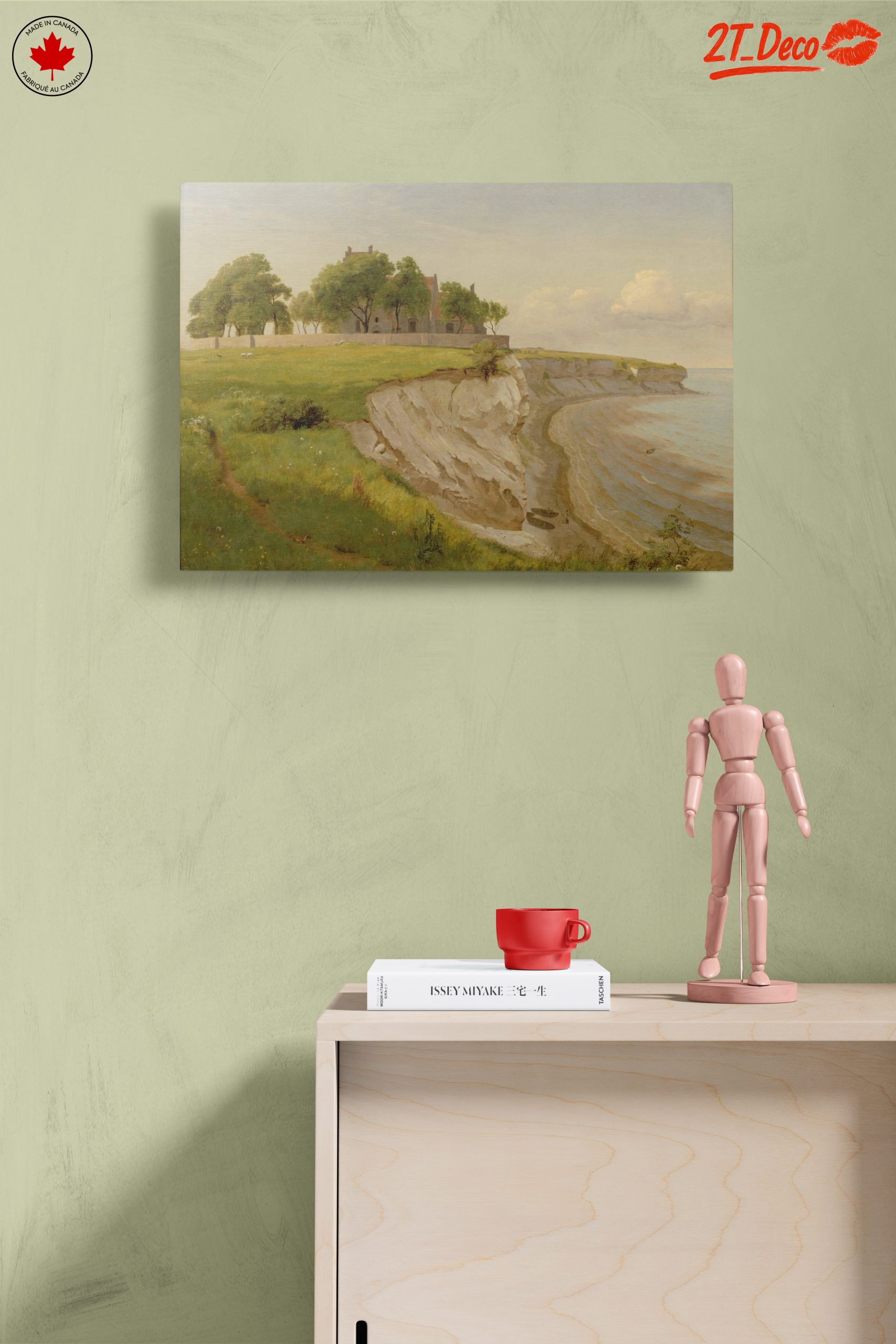 Serene Coastal Landscape with Cliffs - Image 14
