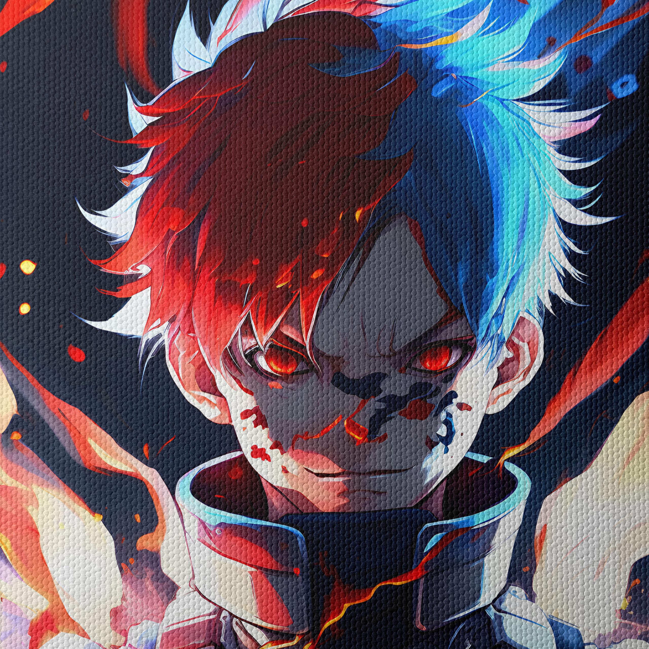 Dynamic Anime Character Portrait from Boku No Hero - Image 4