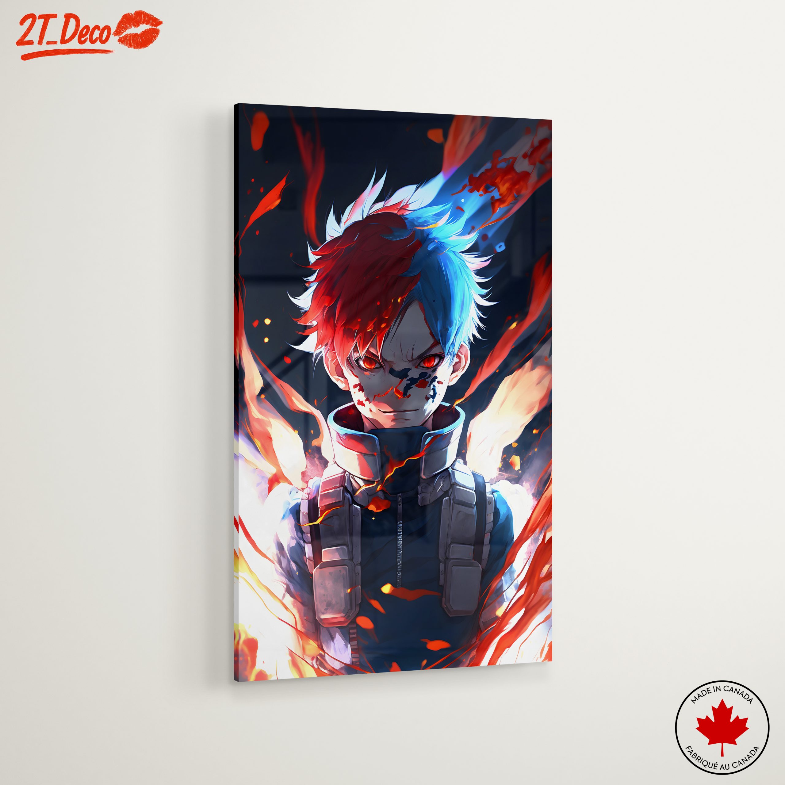 Dynamic Anime Character Portrait from Boku No Hero - Image 6
