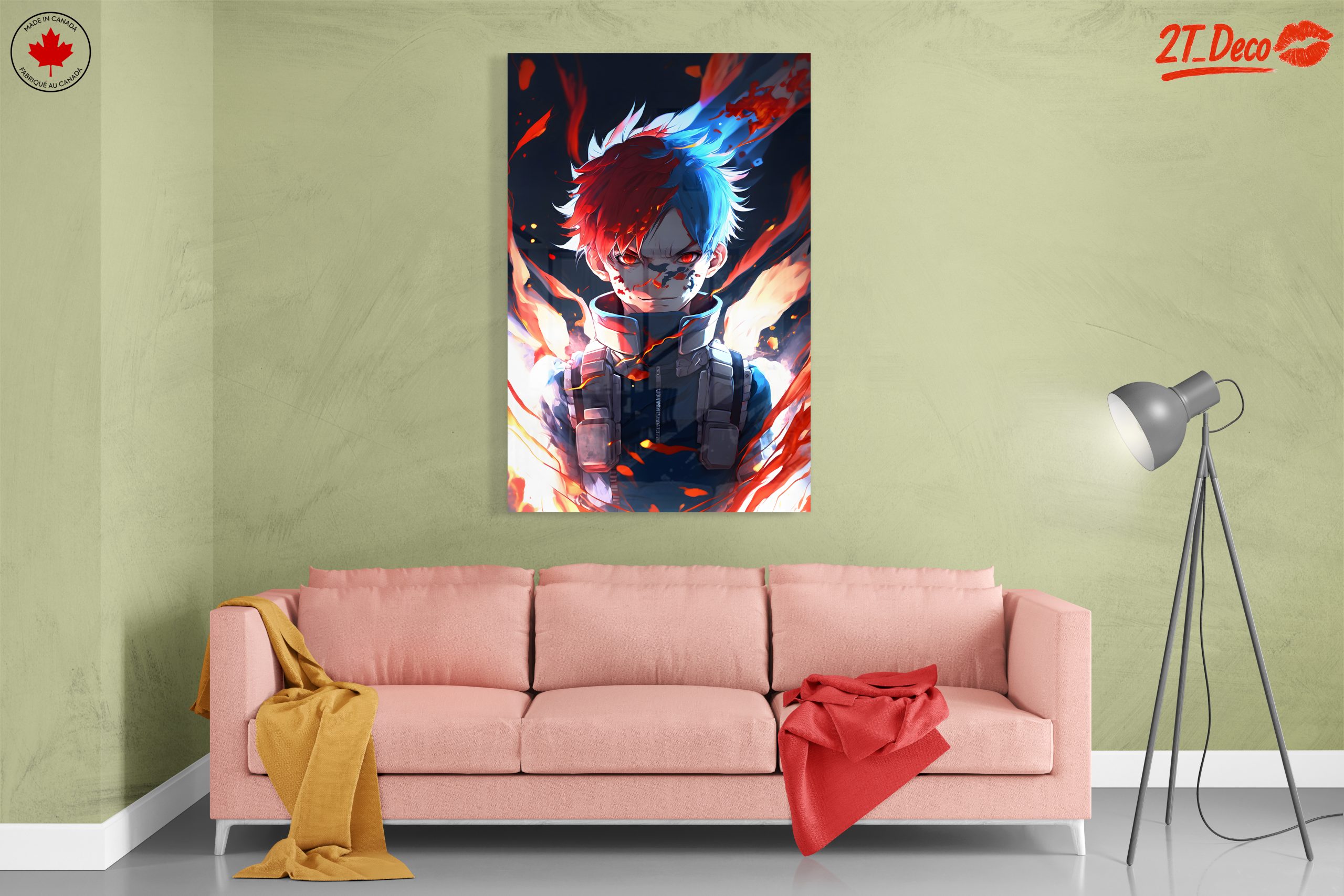 Dynamic Anime Character Portrait from Boku No Hero - Image 7