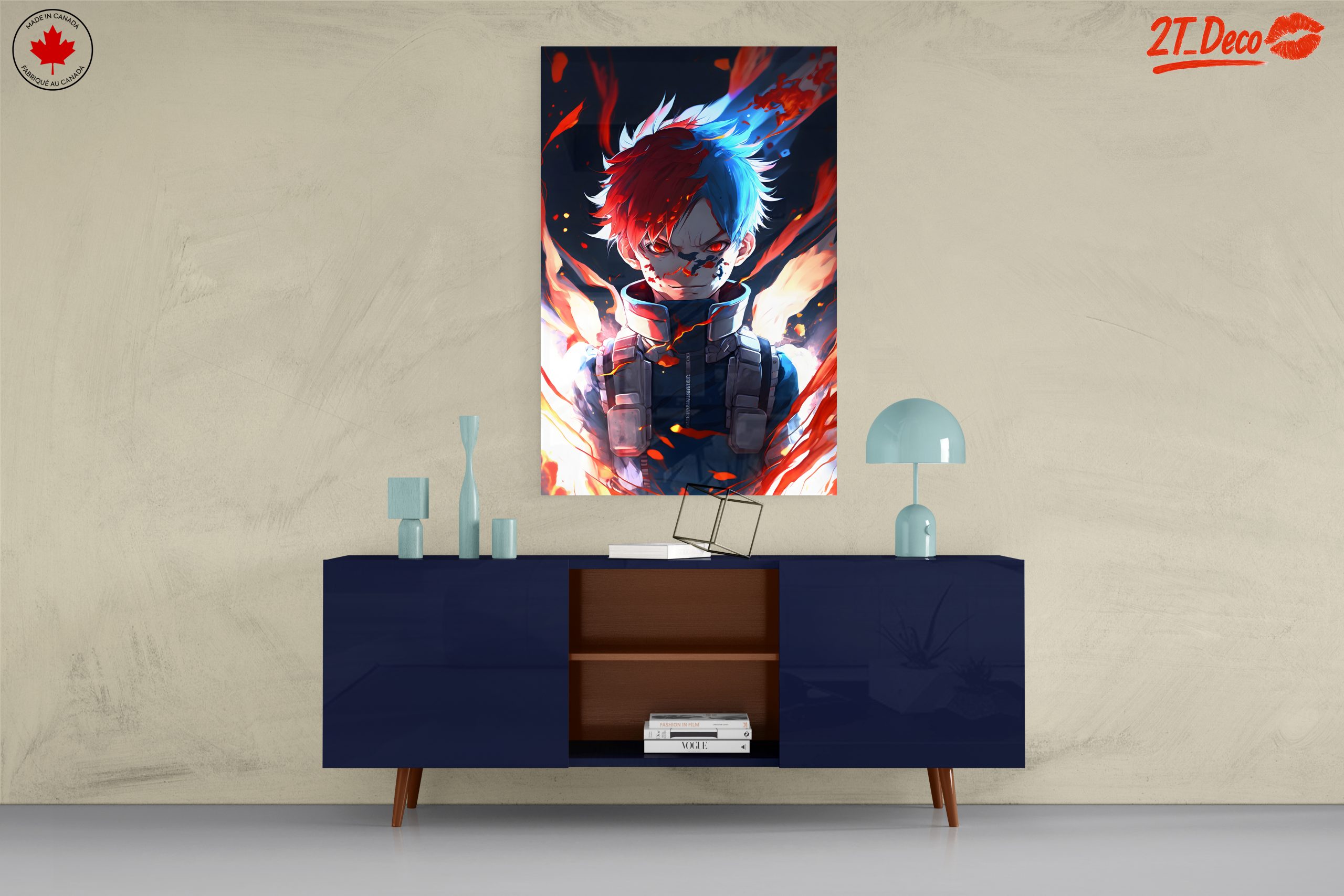 Dynamic Anime Character Portrait from Boku No Hero - Image 8