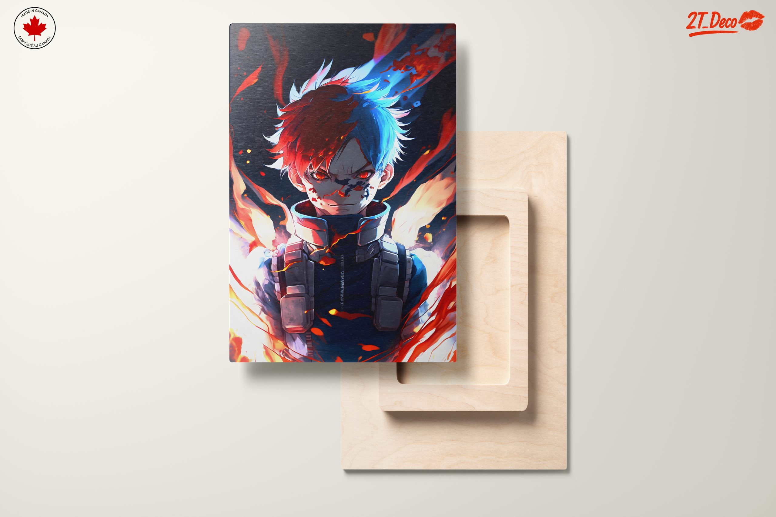 Dynamic Anime Character Portrait from Boku No Hero - Image 11