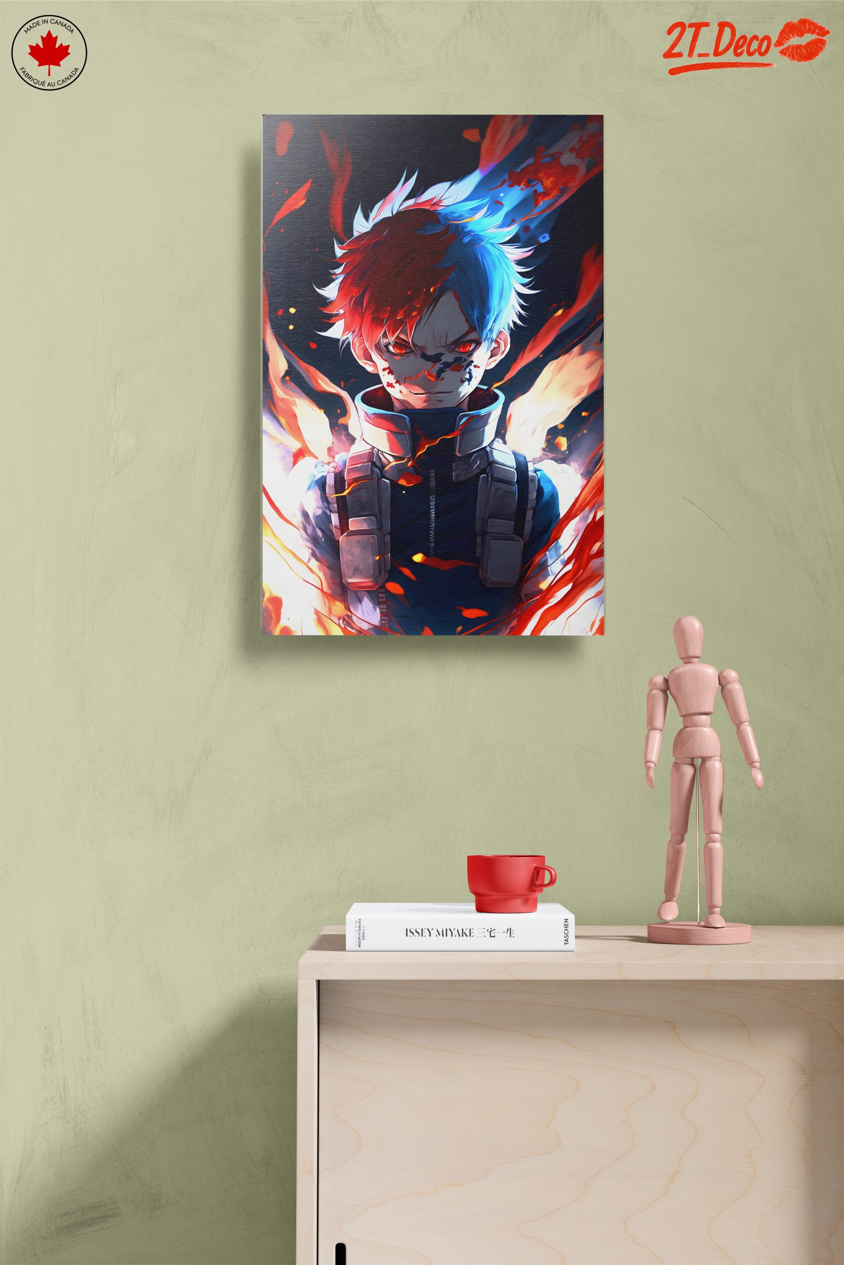 Dynamic Anime Character Portrait from Boku No Hero - Image 14