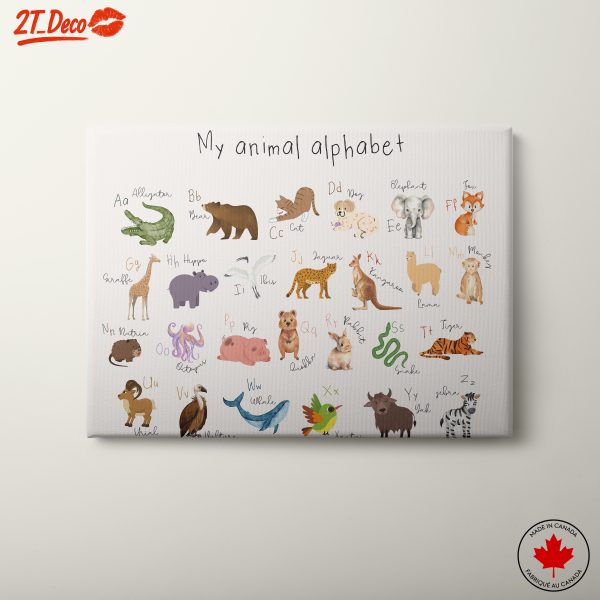 Animal Alphabet Art for Kids