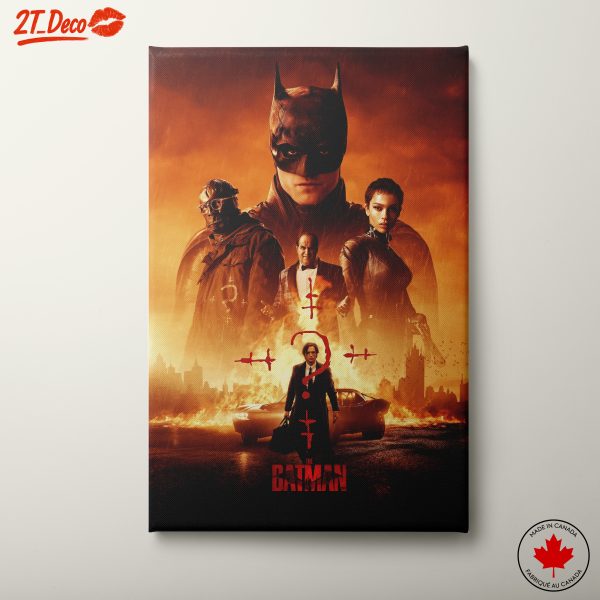 Dark Knight Themed Art Featuring Batman