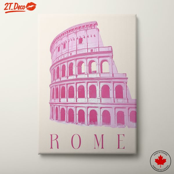 Stylized Colosseum Art Print