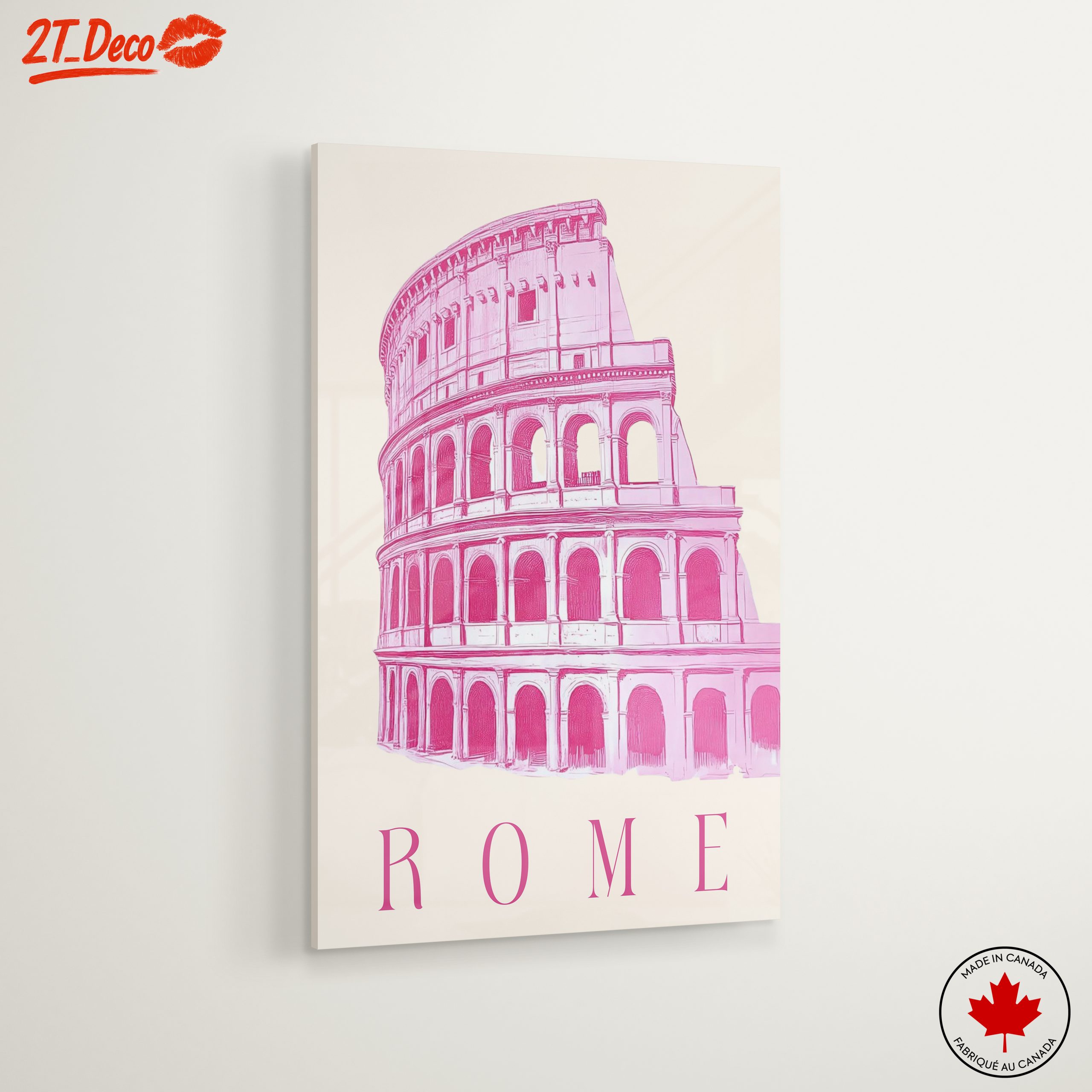 Stylized Colosseum Art Print - Image 6