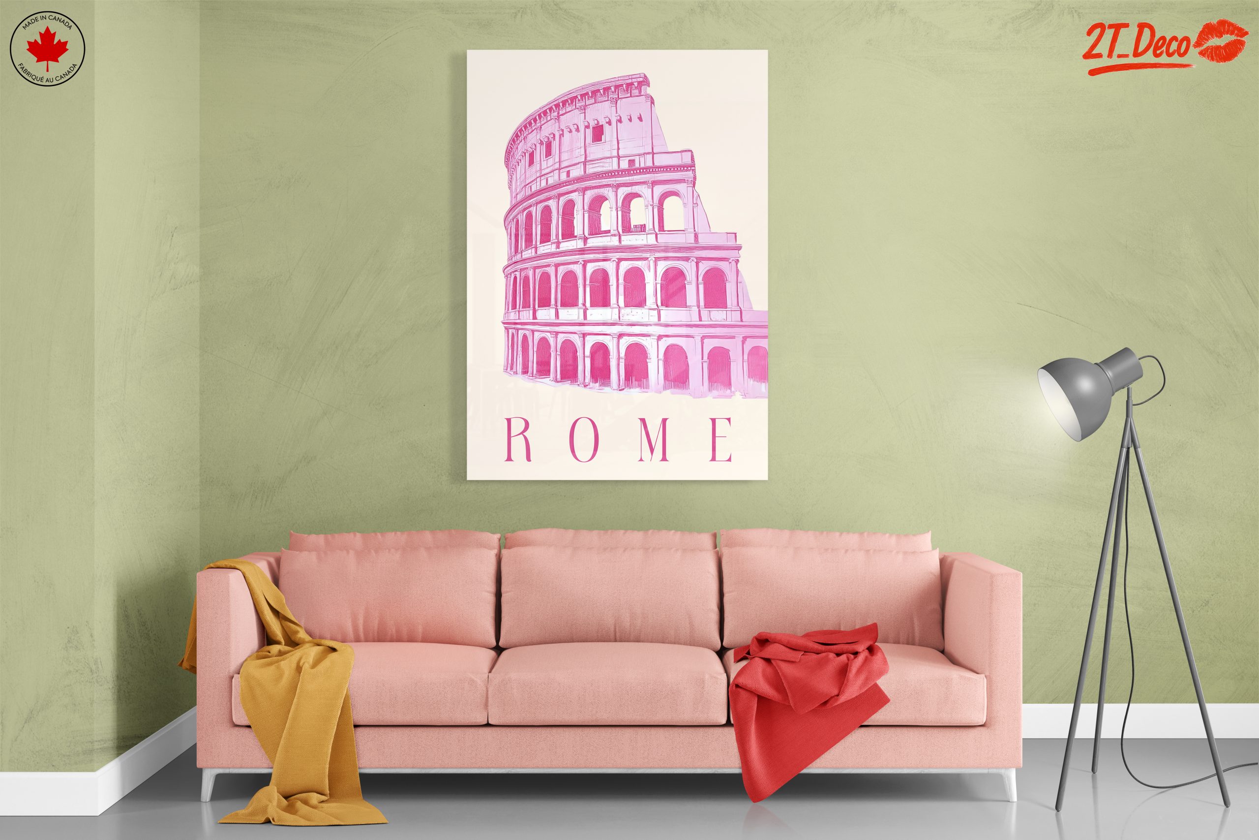 Stylized Colosseum Art Print - Image 7
