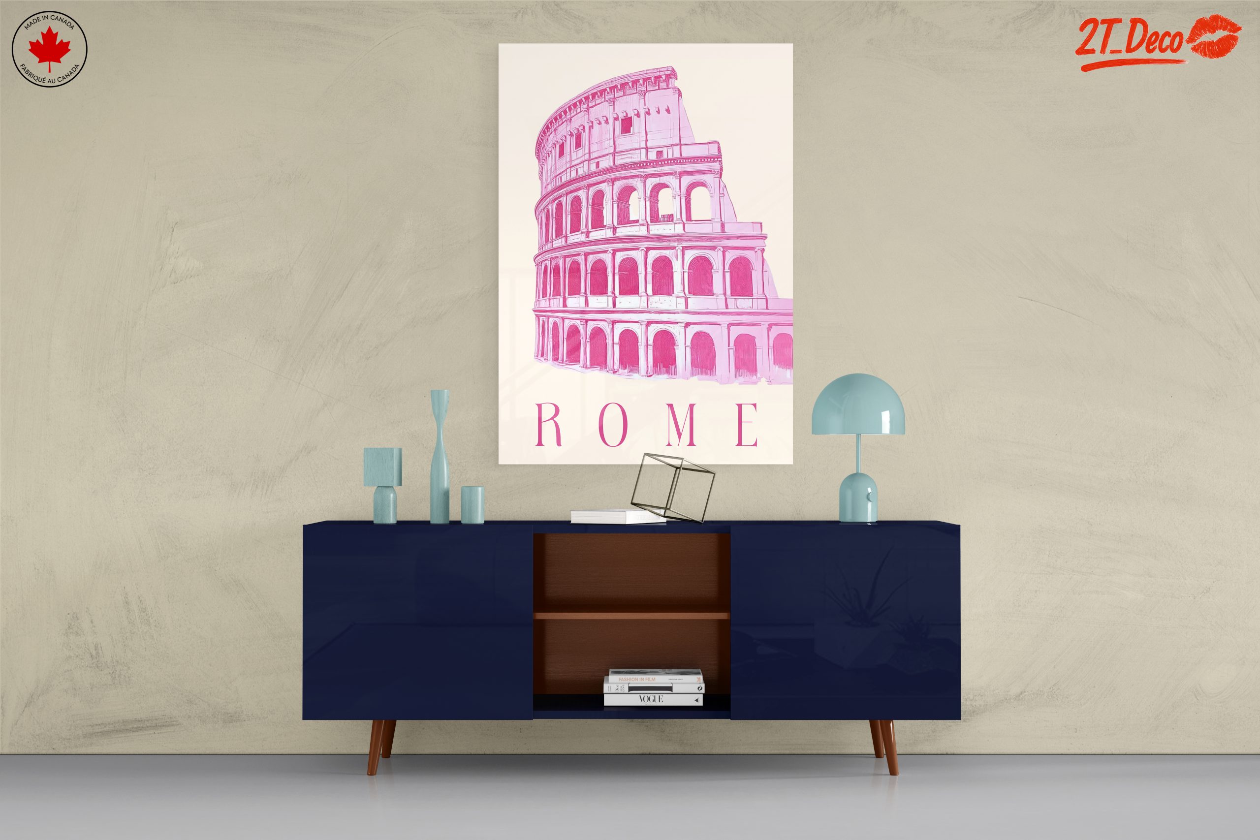 Stylized Colosseum Art Print - Image 8