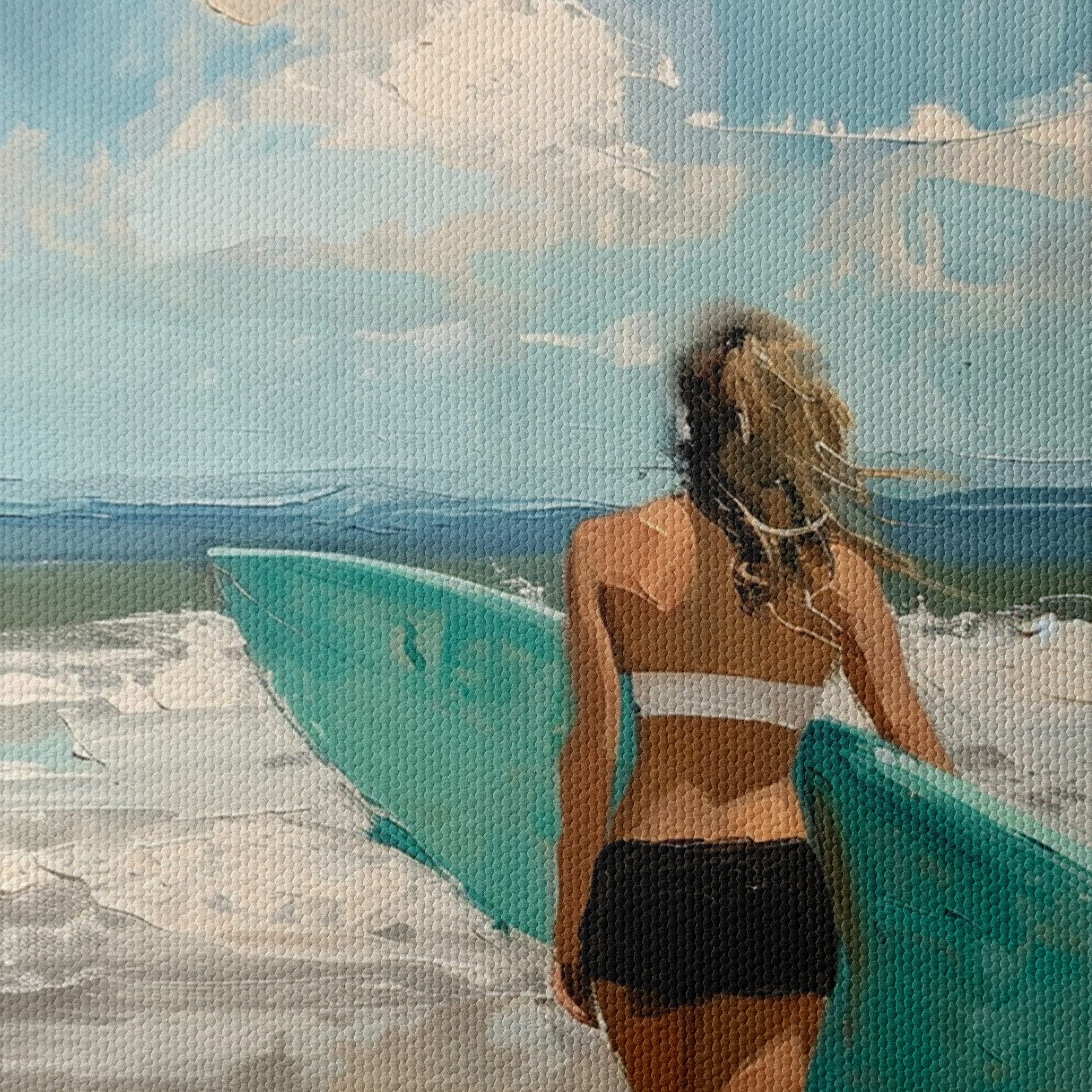 Surfer Walking on the Beach with Surfboard - Image 4