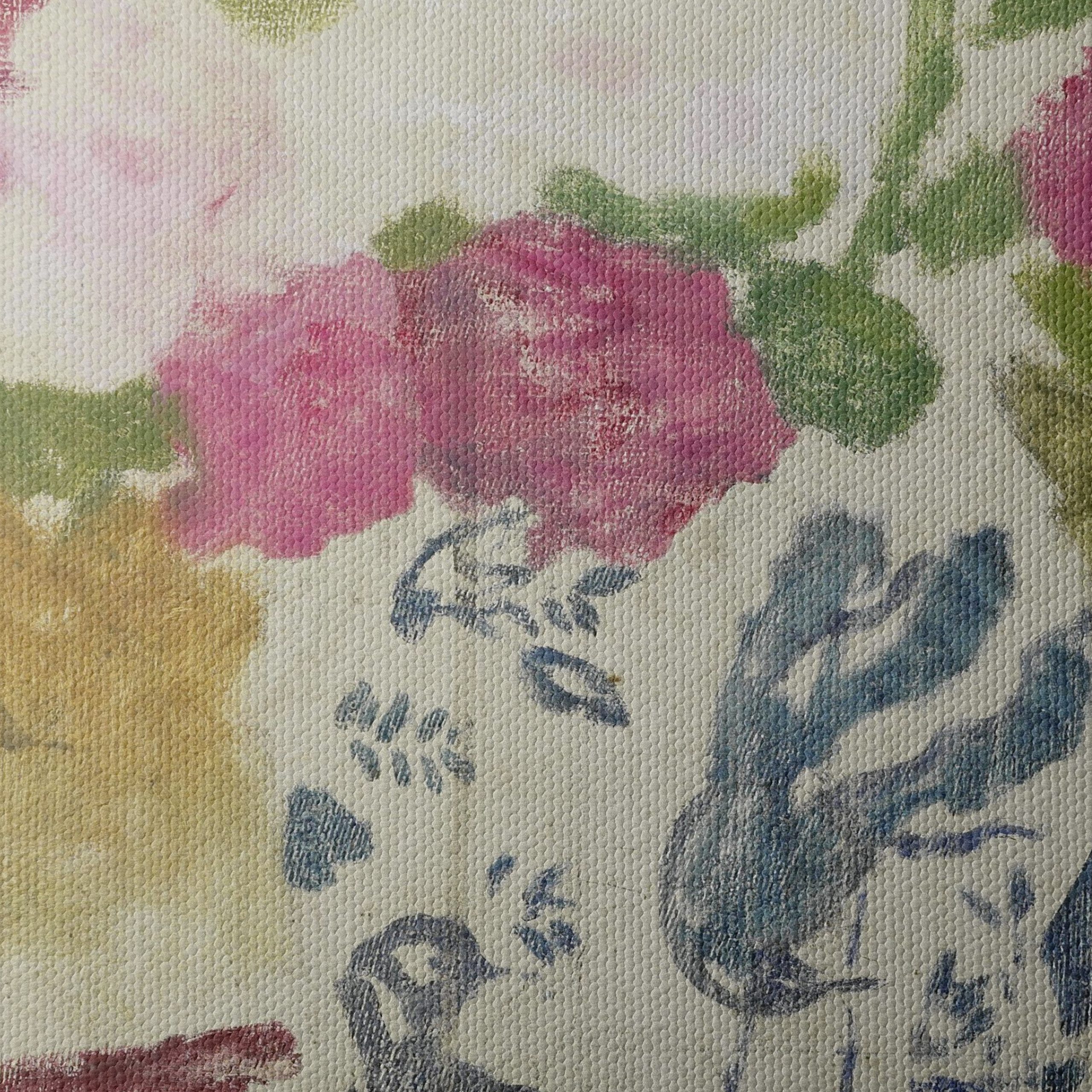 Vibrant Floral Composition with Pink Roses - Image 4