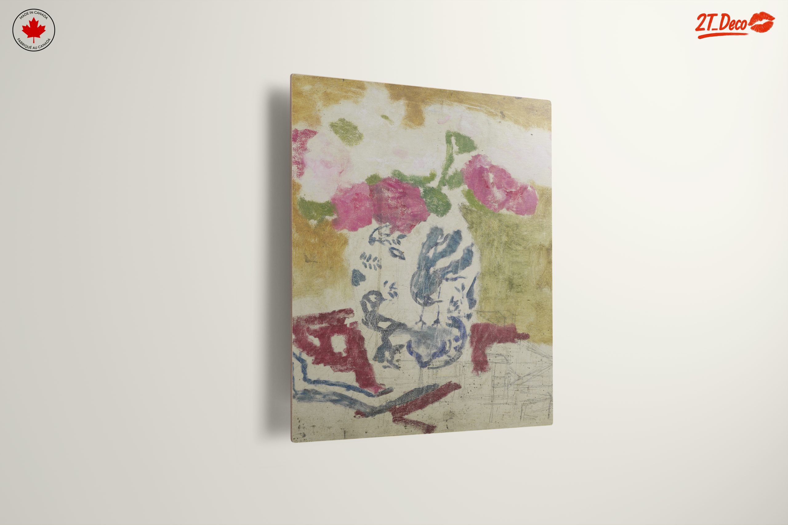 Vibrant Floral Composition with Pink Roses - Image 13