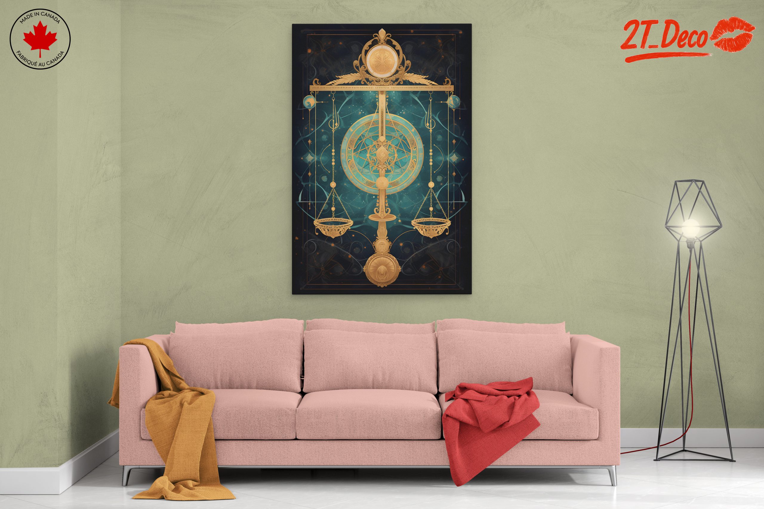 Celestial Balance Wall Art for Tranquil Spaces - Image 2