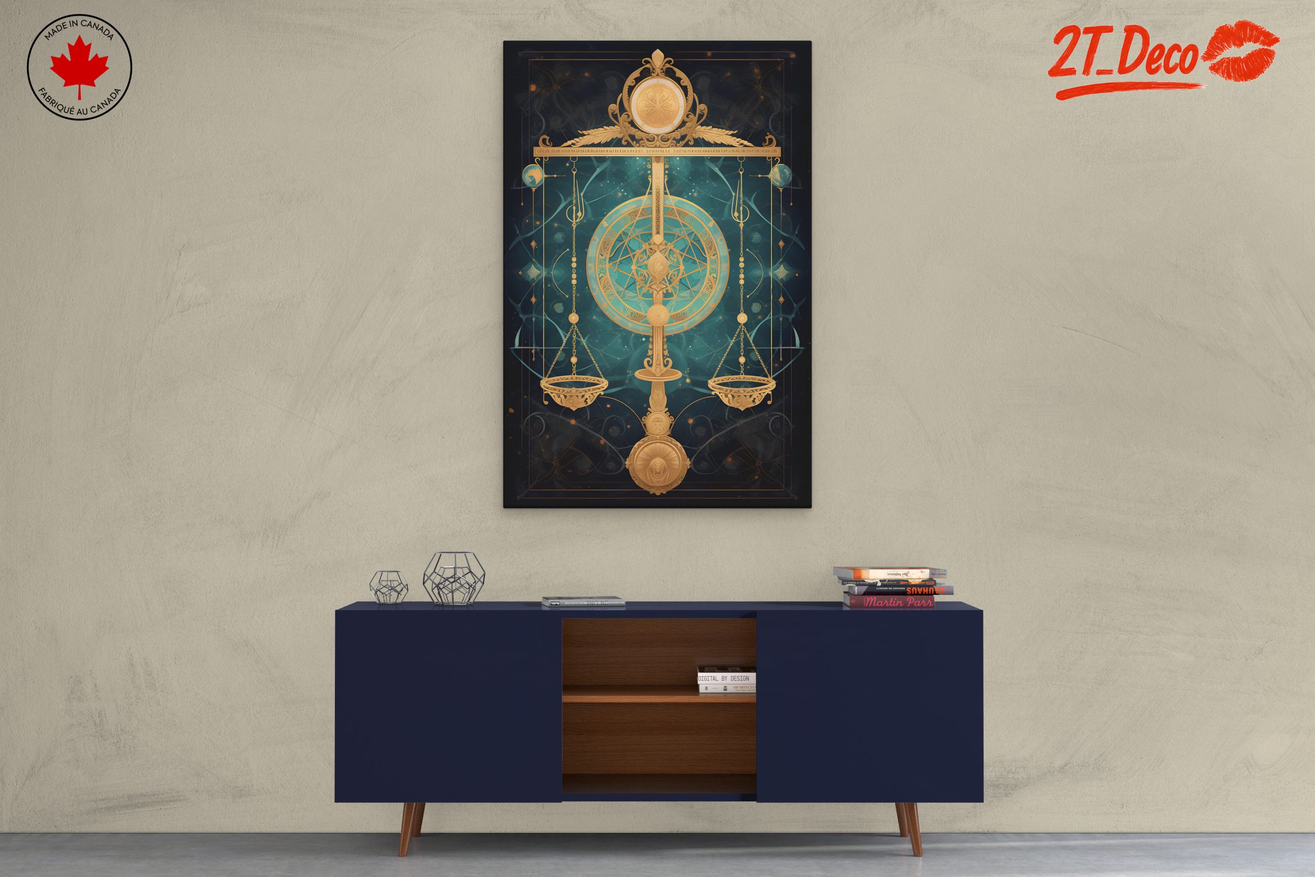 Celestial Balance Wall Art for Tranquil Spaces - Image 3