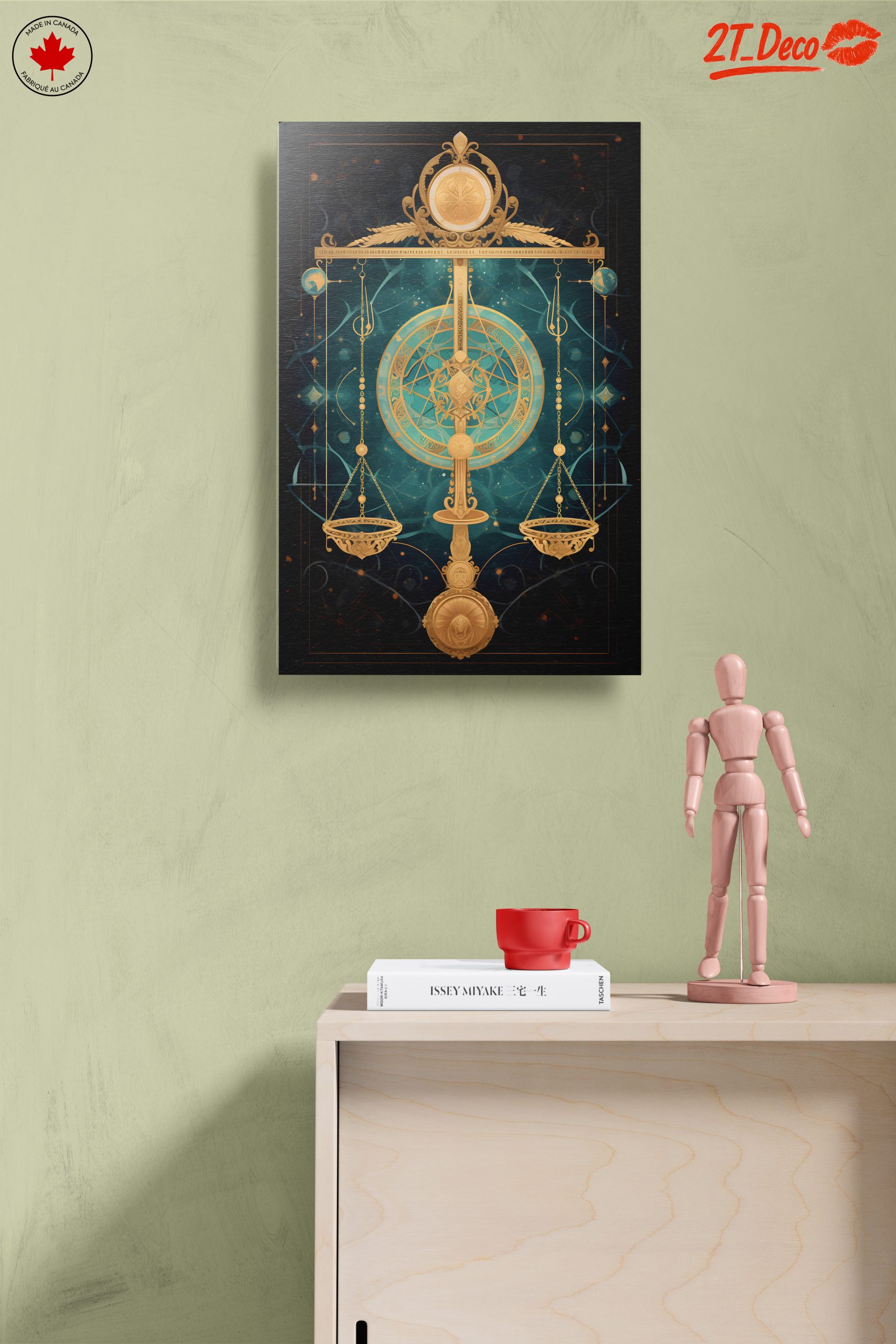 Celestial Balance Wall Art for Tranquil Spaces - Image 14