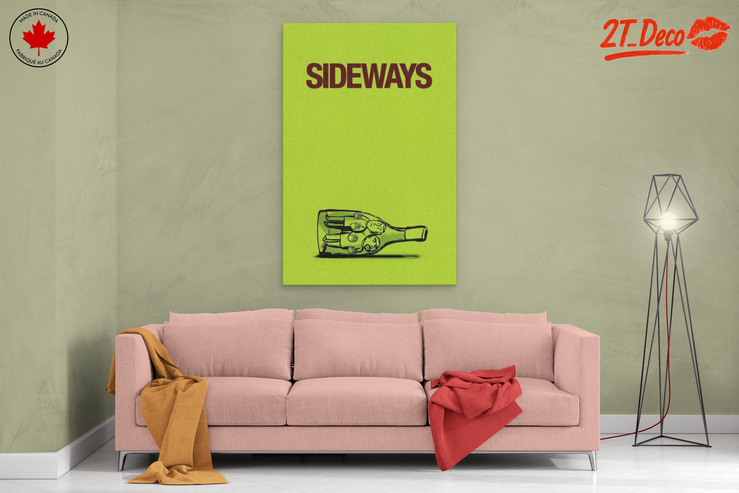 Sideways Playful Graphic Art - Image 2