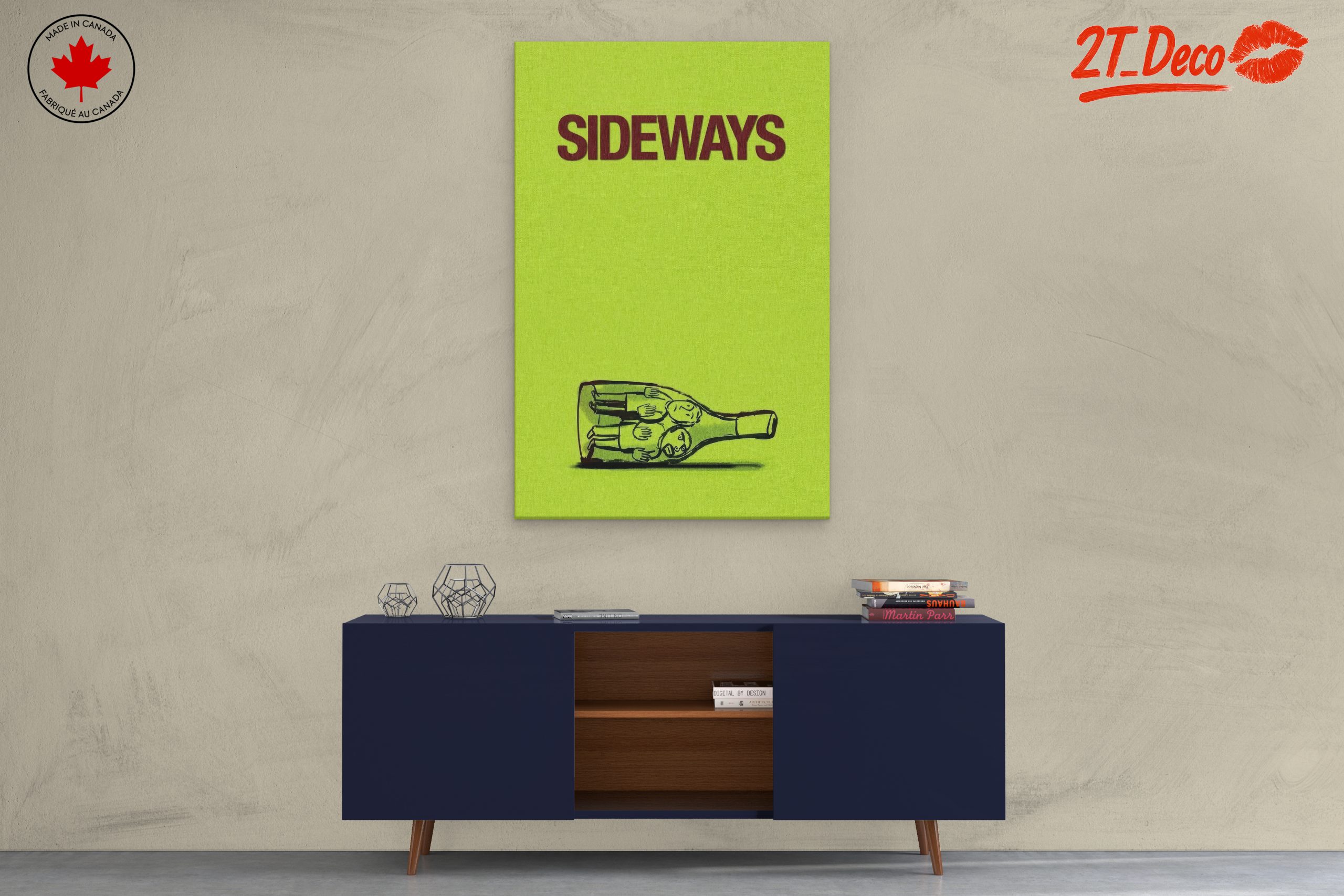 Sideways Playful Graphic Art - Image 3