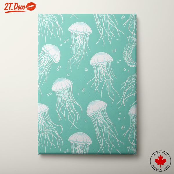 Stylized Jellyfish in Abstract Presentation