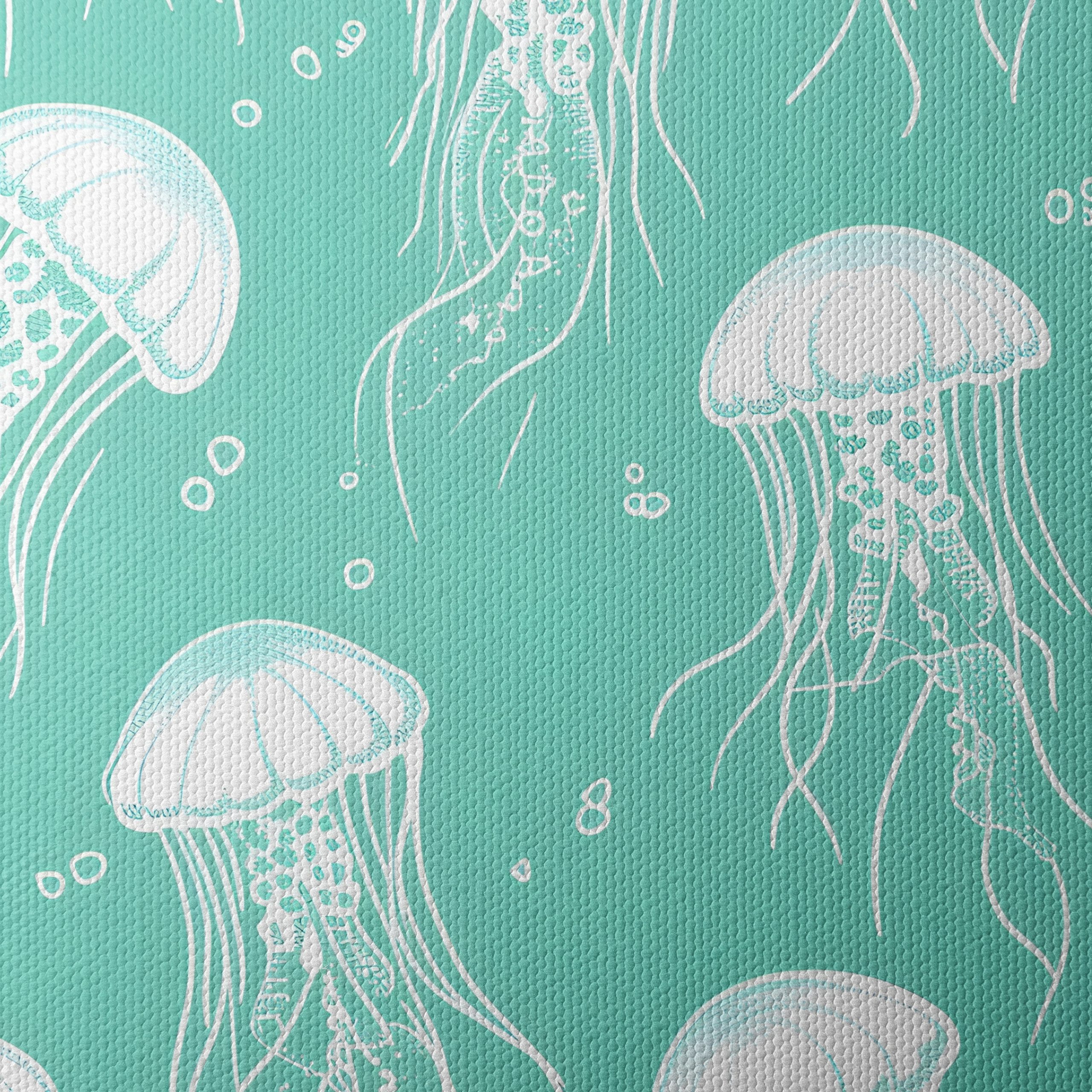 Stylized Jellyfish in Abstract Presentation - Image 4