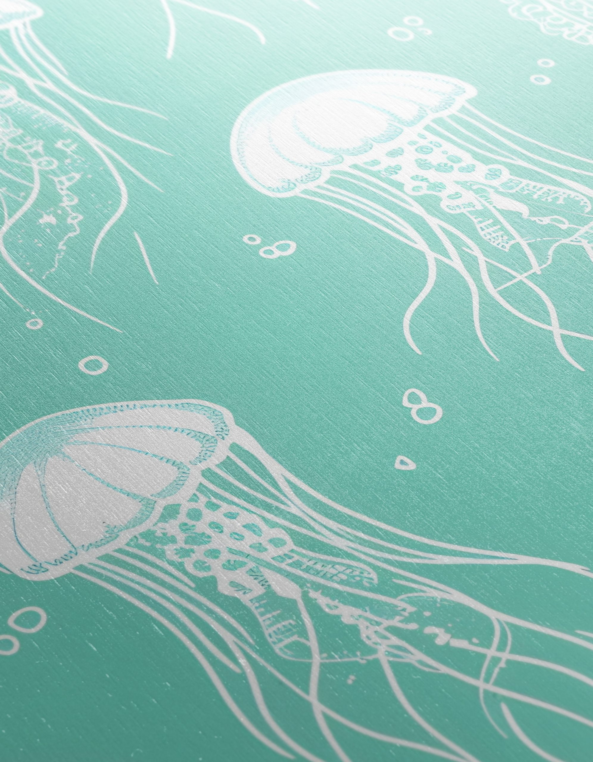 Stylized Jellyfish in Abstract Presentation - Image 12