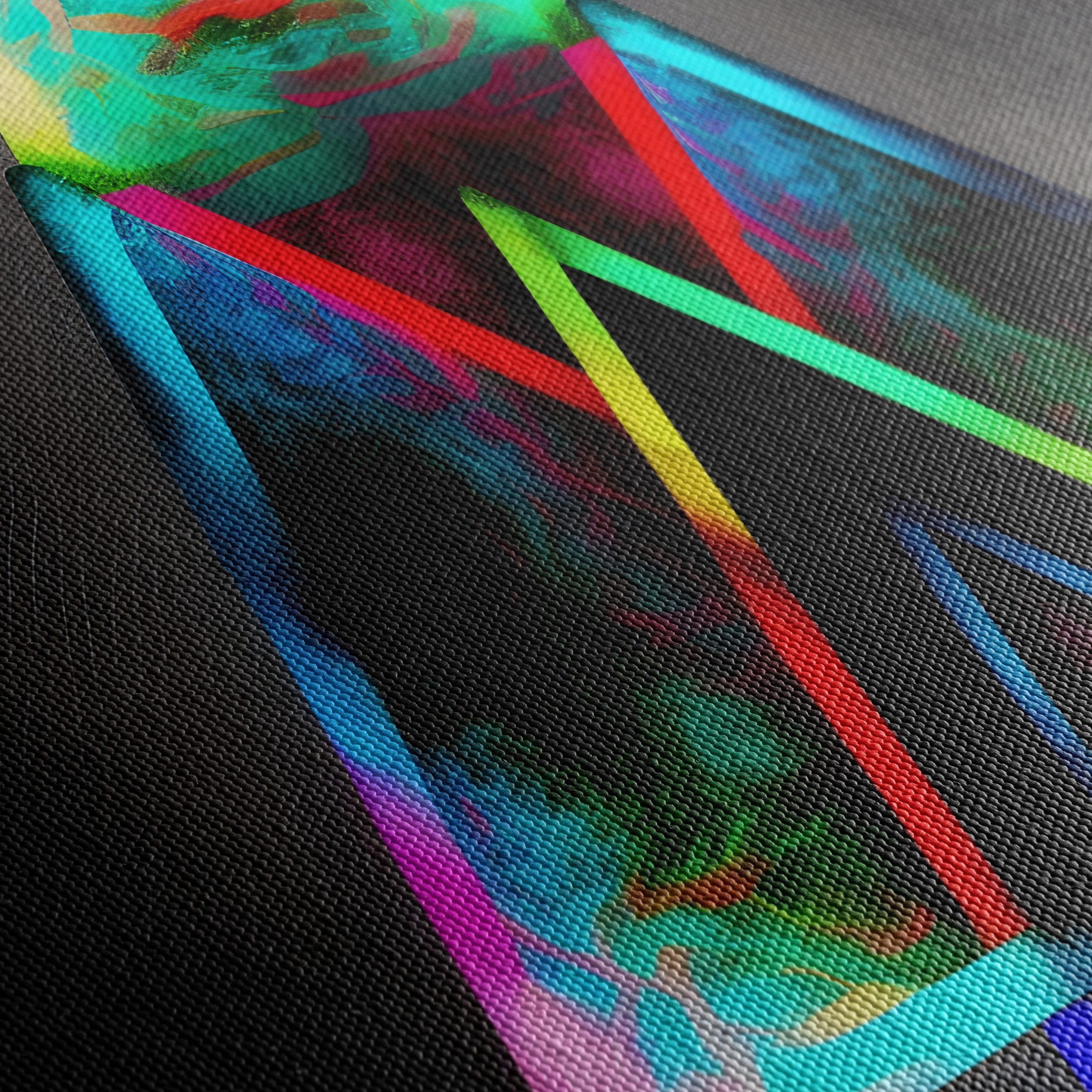Vibrant Geometric Abstract Artwork 12 - Image 5