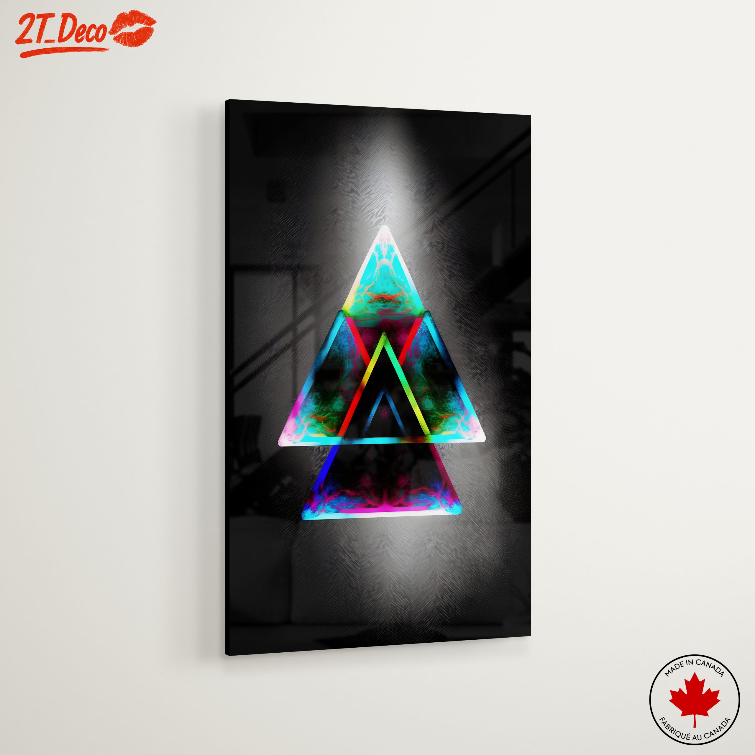 Vibrant Geometric Abstract Artwork 12 - Image 6