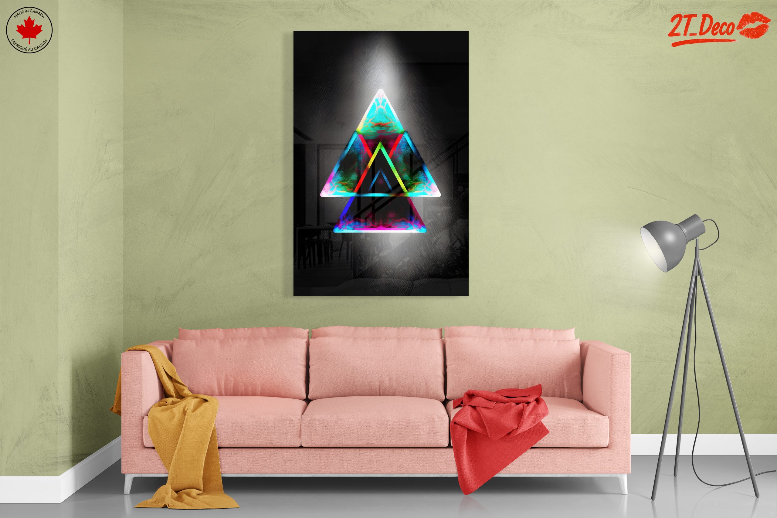 Vibrant Geometric Abstract Artwork 12 - Image 7