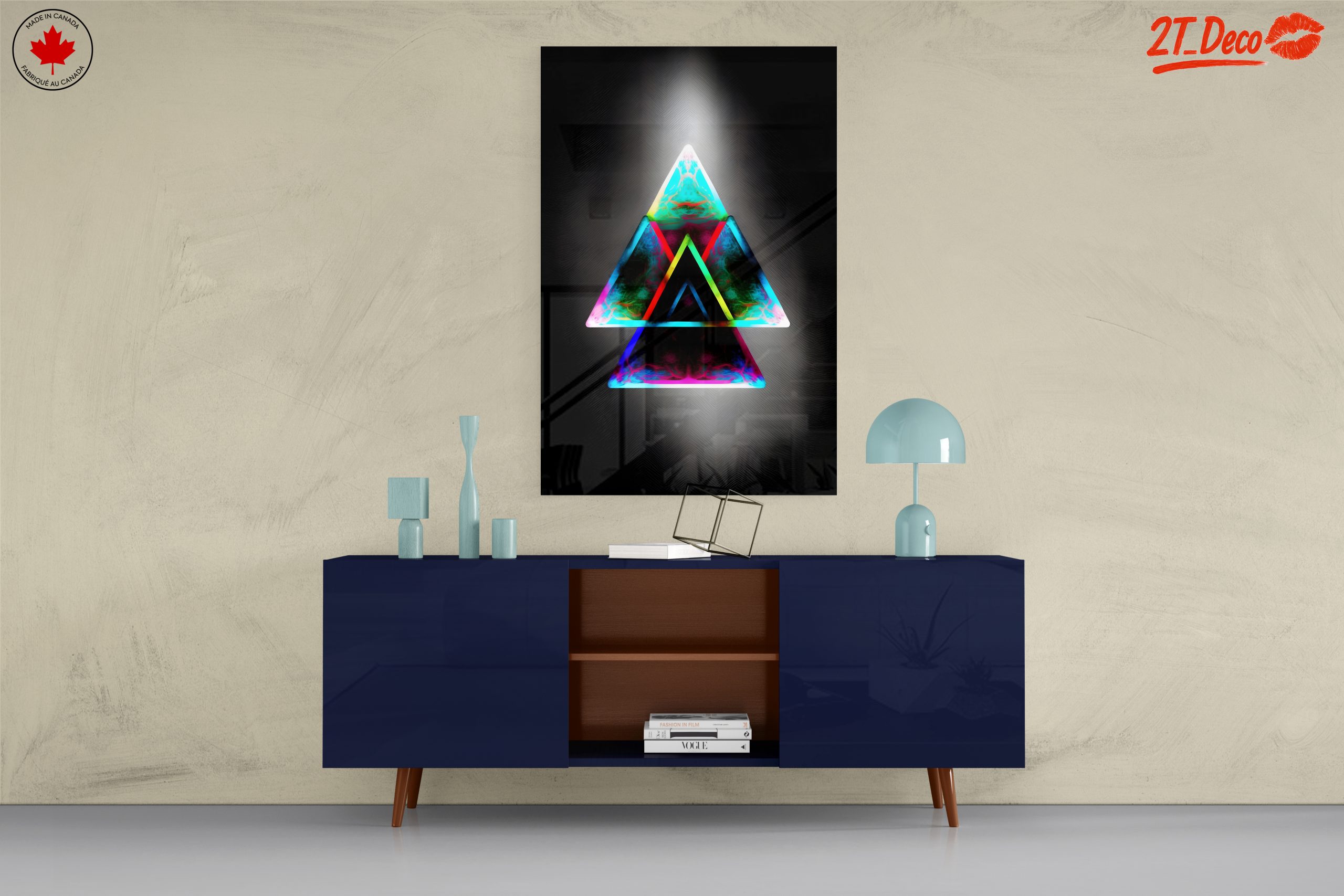 Vibrant Geometric Abstract Artwork 12 - Image 8