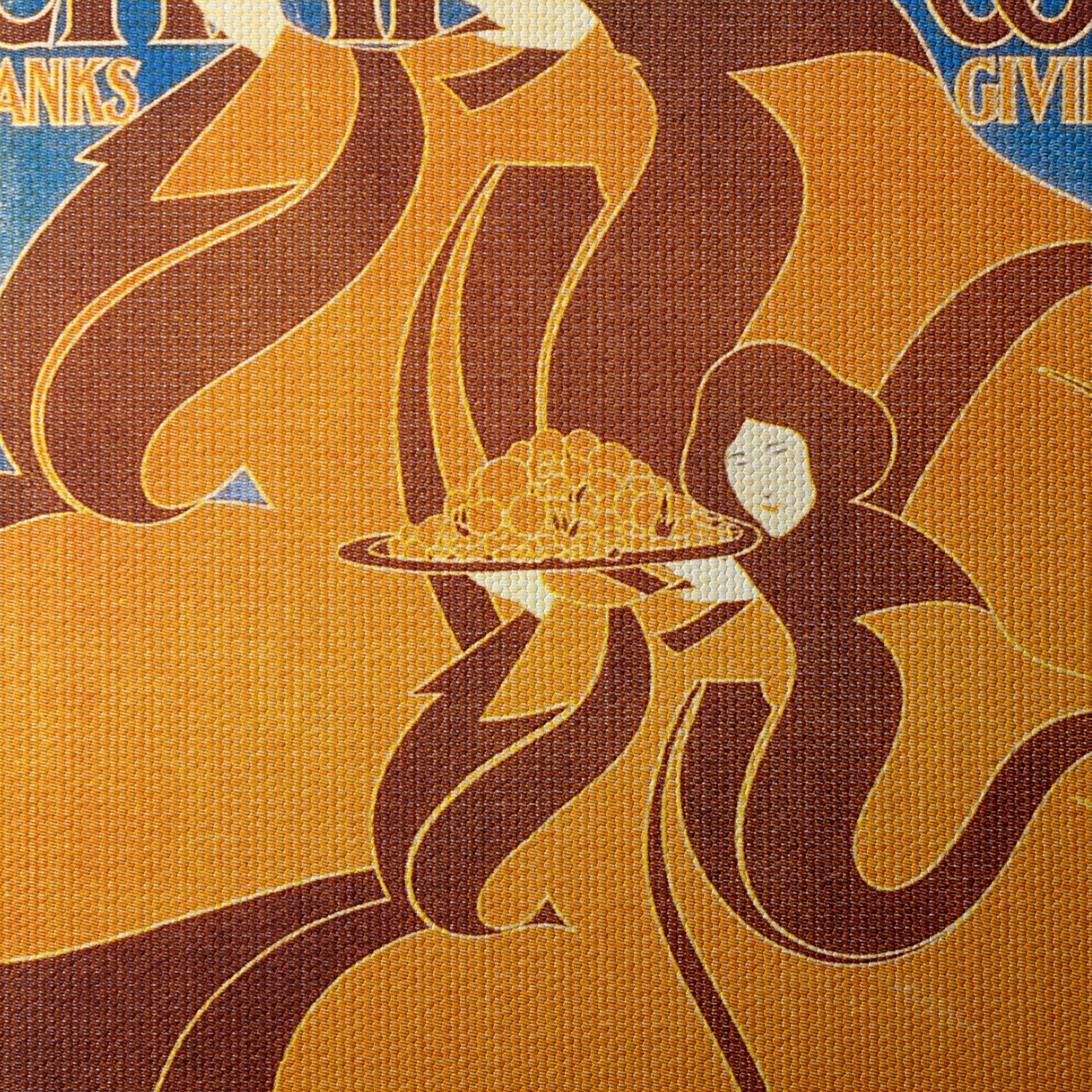 Art Nouveau Poster with Organic Forms - Image 4