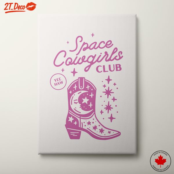 Space Cowgirls Club Art
