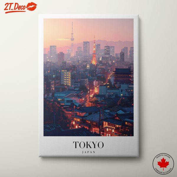 Stunning Tokyo Cityscape at Dusk