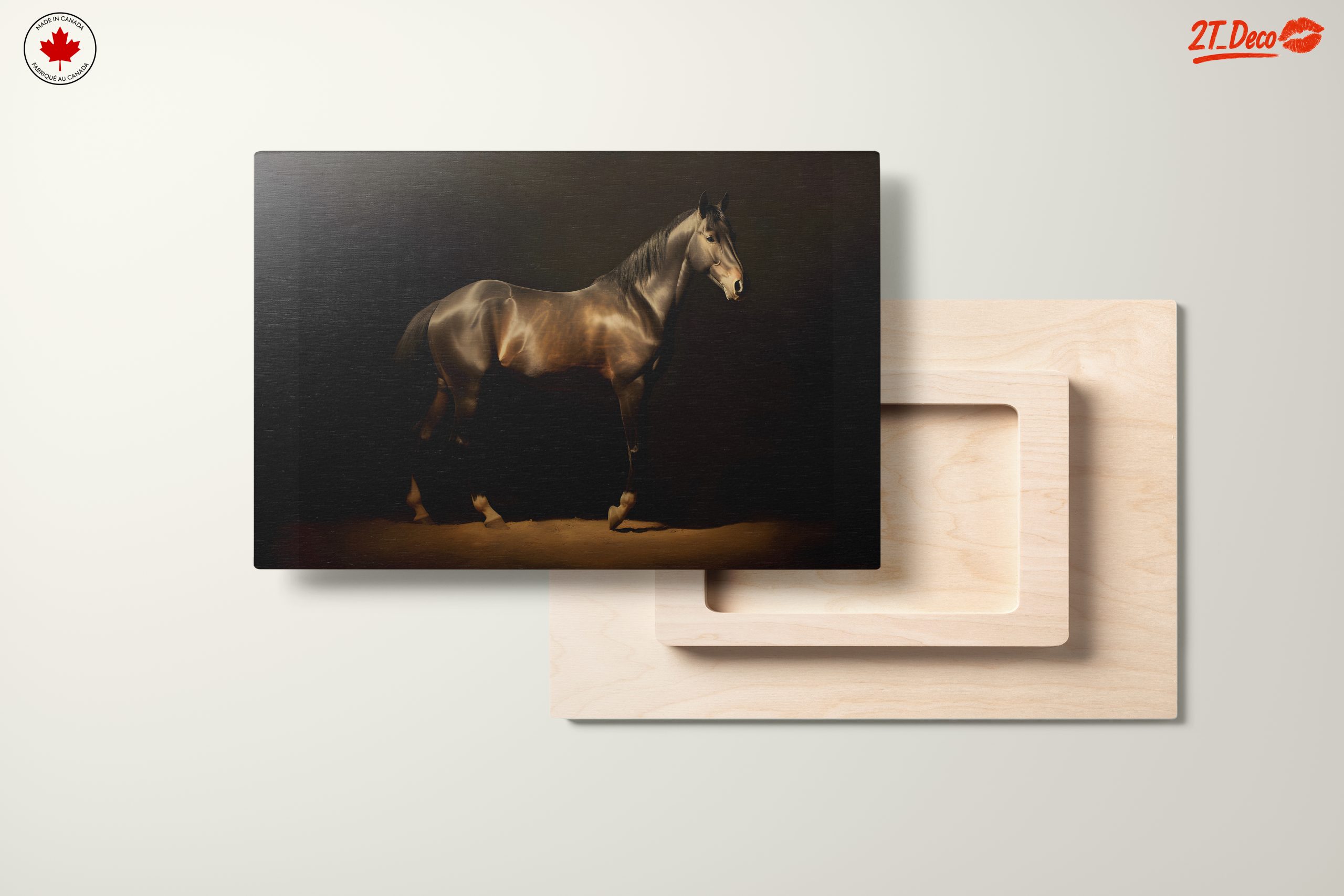 Majestic Horse in Elegant Lighting Art - Image 11