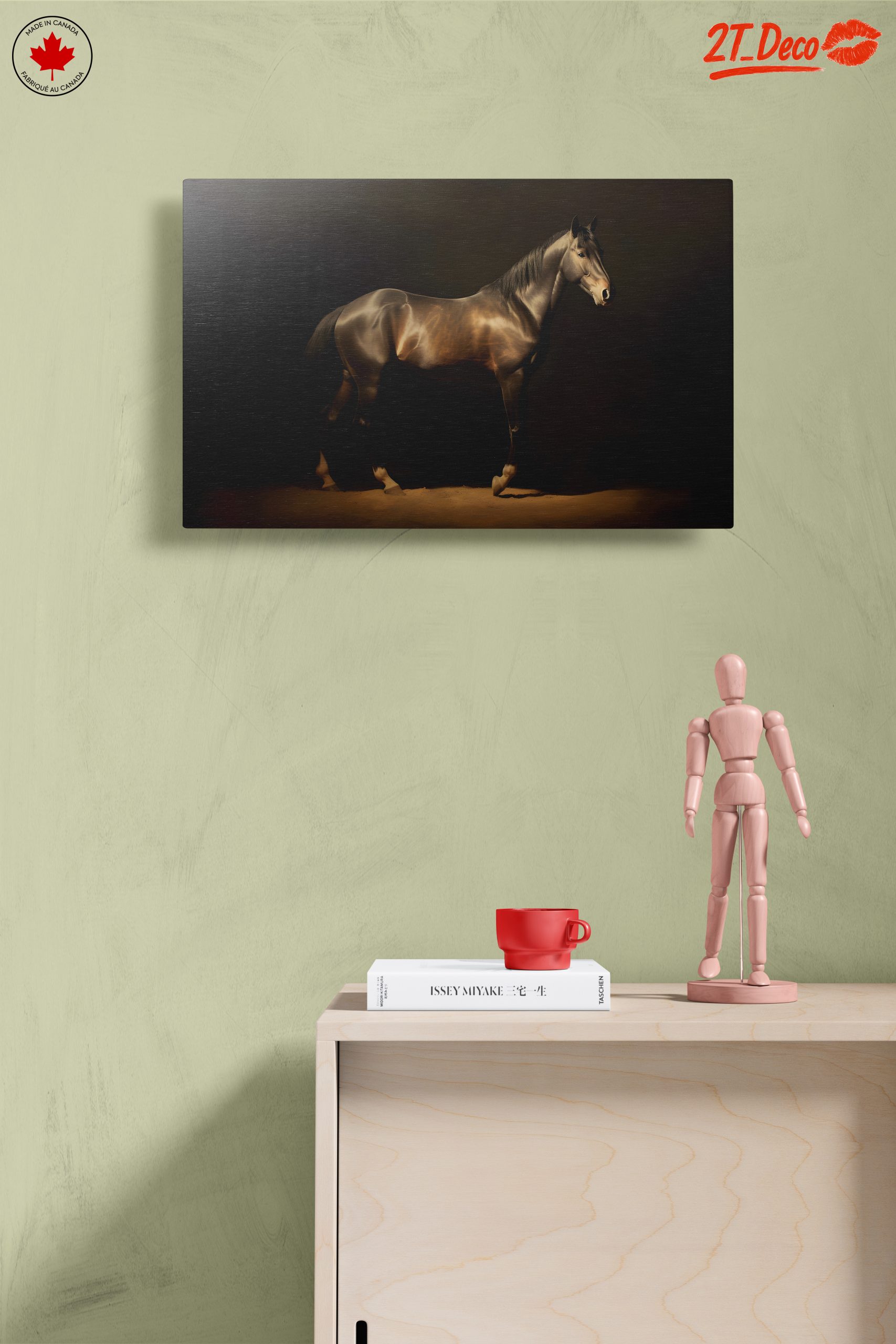Majestic Horse in Elegant Lighting Art - Image 14