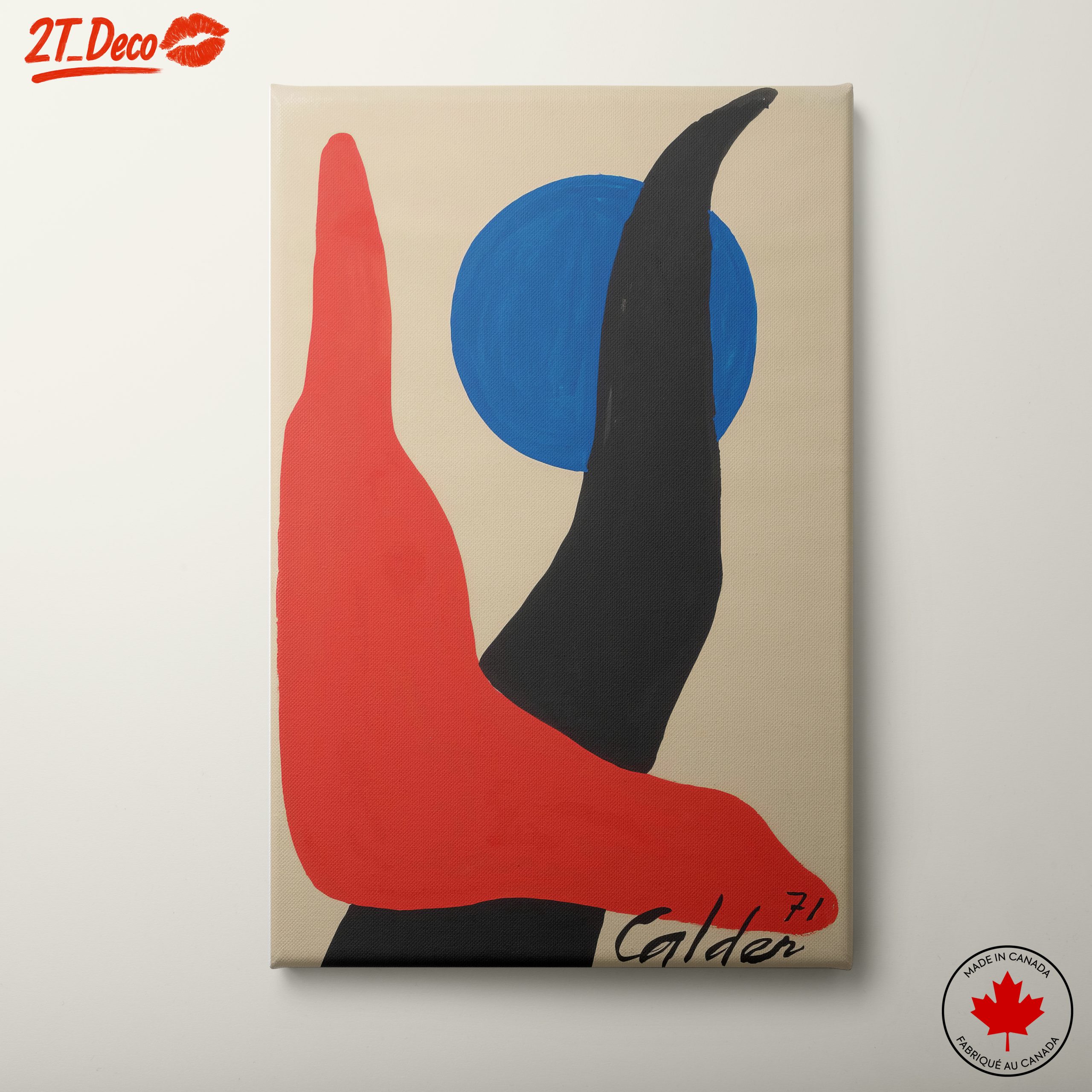 Vibrant Modern Abstract Figure Art 3