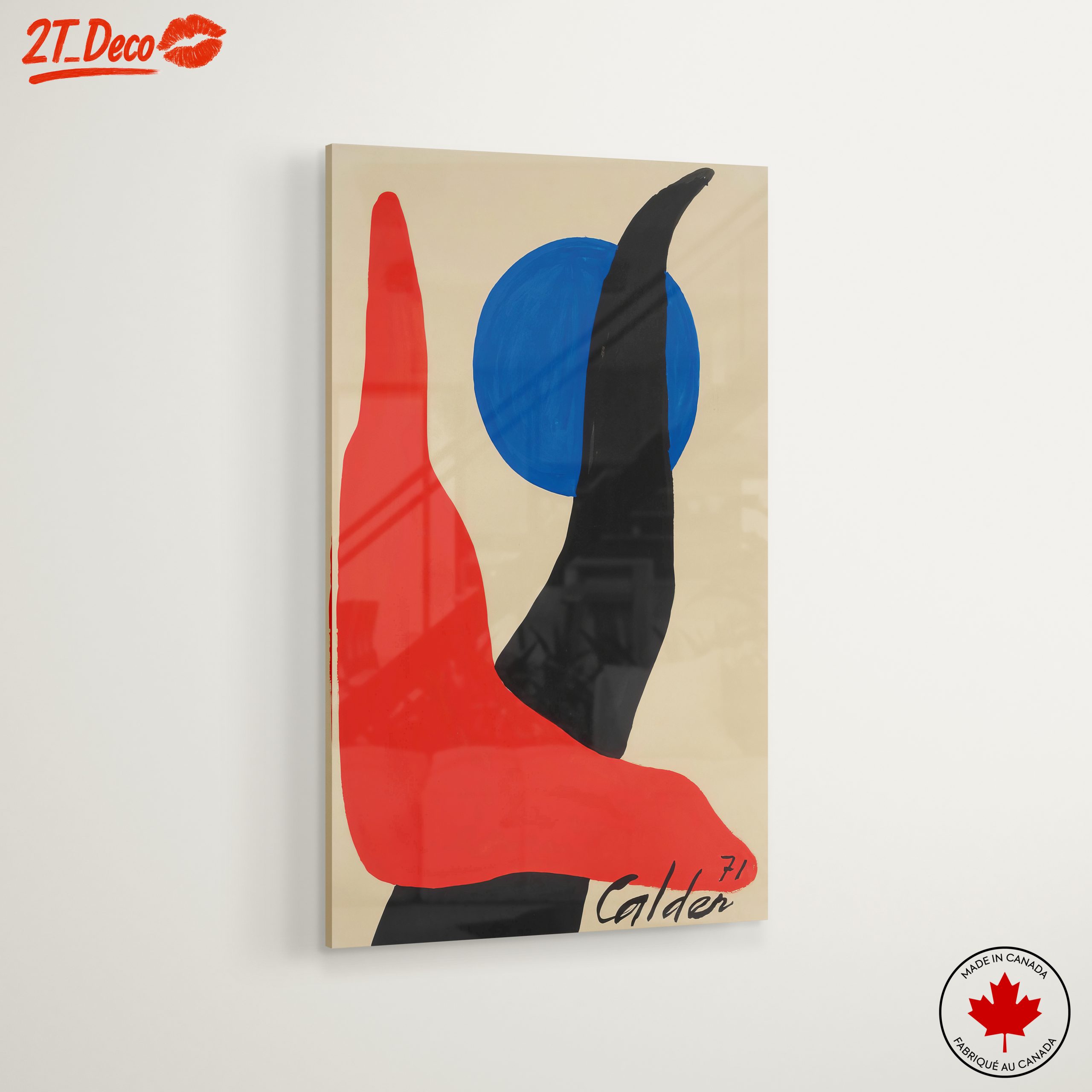 Vibrant Modern Abstract Figure Art 3 - Image 6
