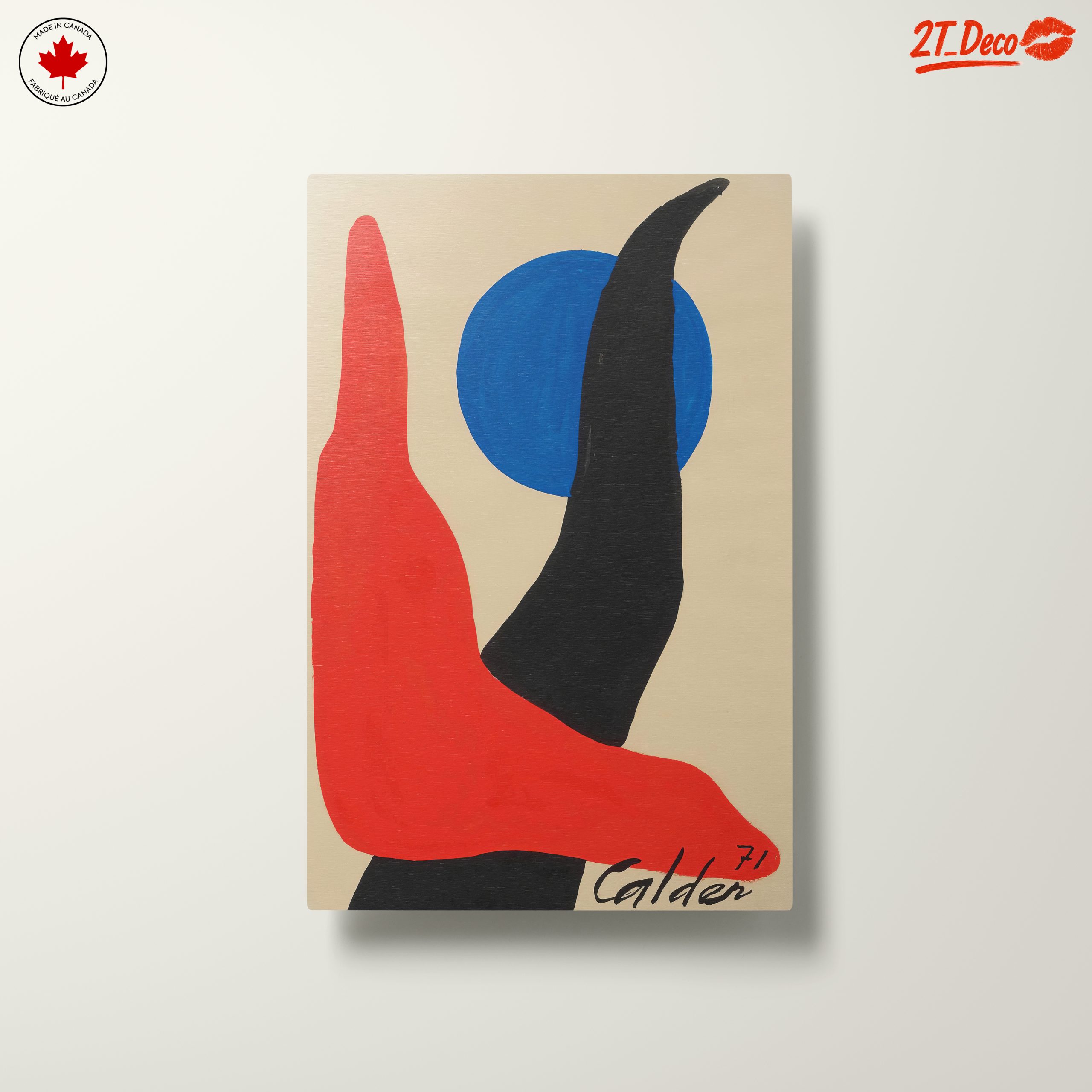Vibrant Modern Abstract Figure Art 3 - Image 10