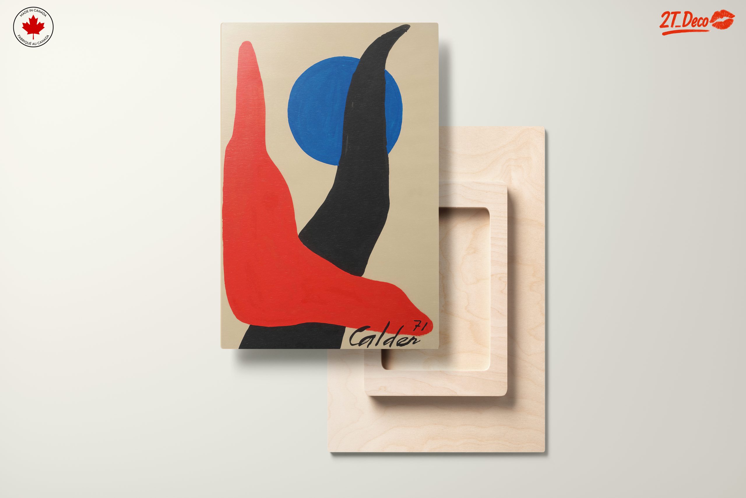 Vibrant Modern Abstract Figure Art 3 - Image 11