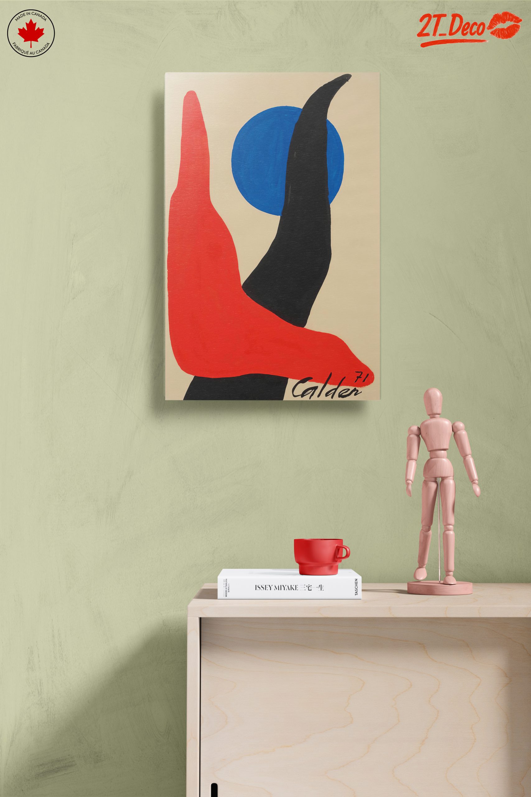 Vibrant Modern Abstract Figure Art 3 - Image 14