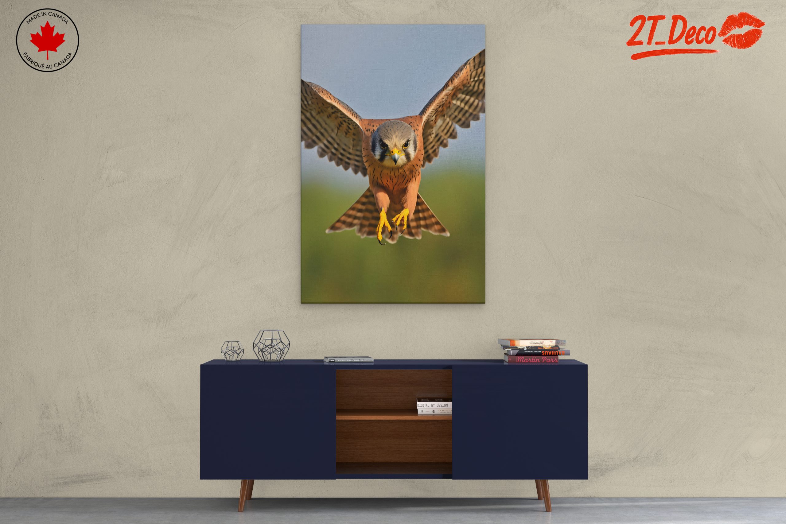 Spectacular Realistic Portrait of a Hawk - Image 3