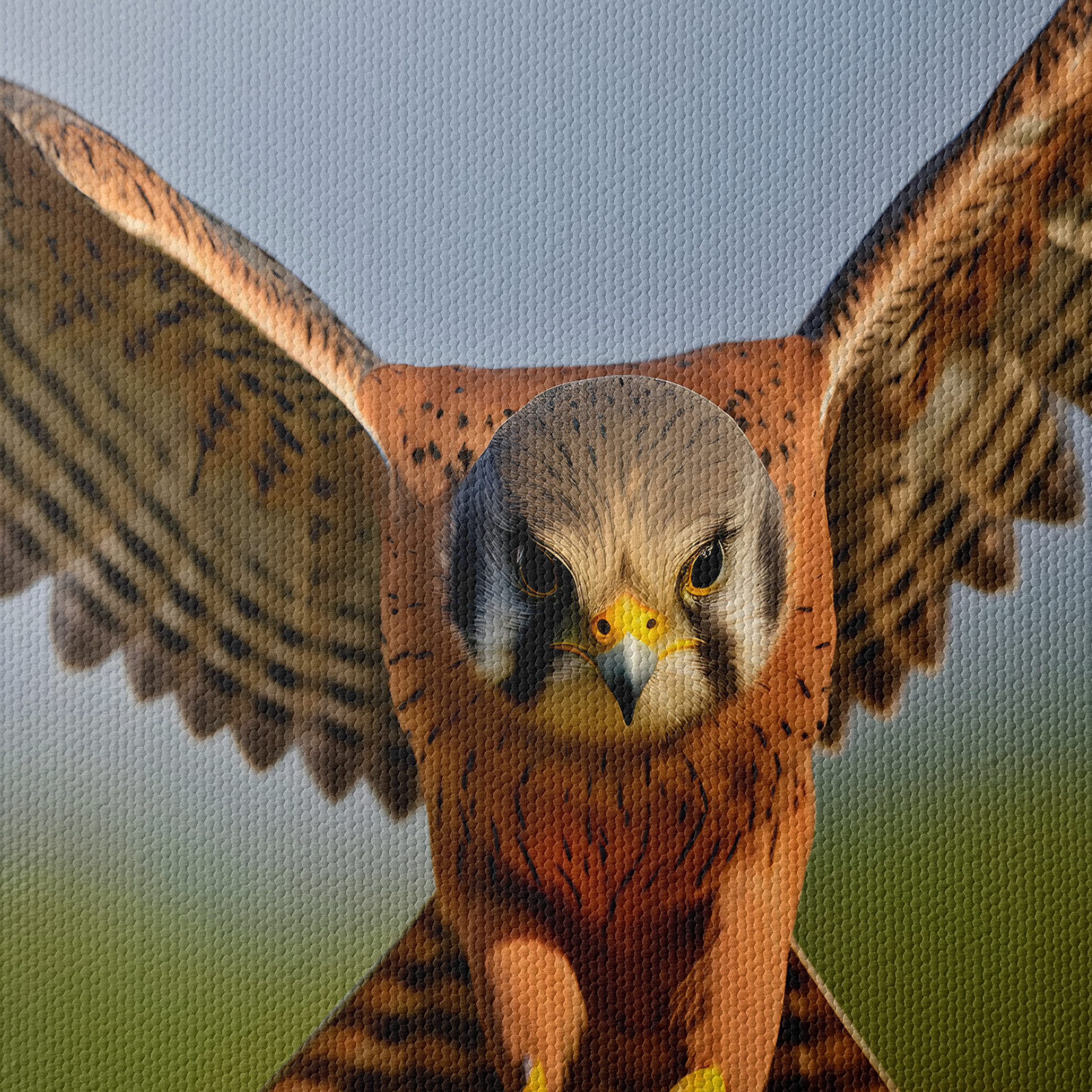 Spectacular Realistic Portrait of a Hawk - Image 4