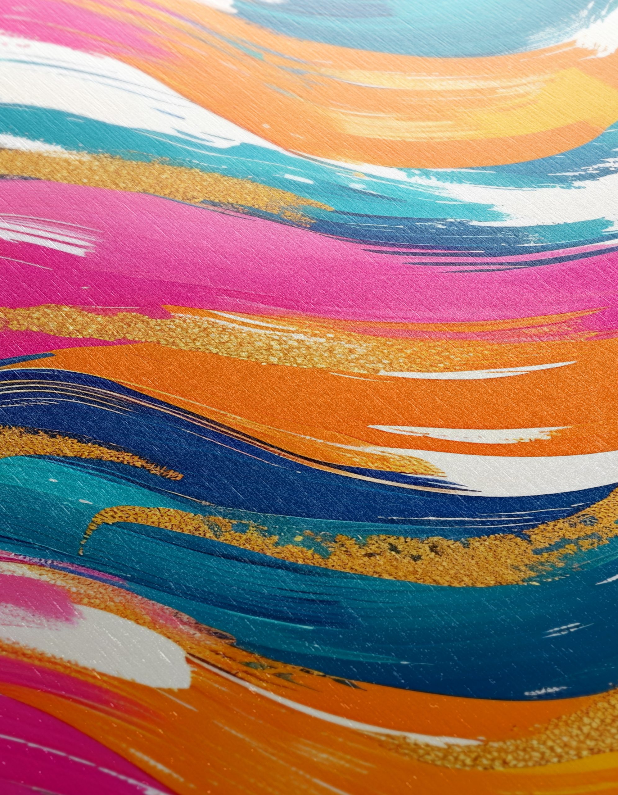 Vibrant Abstract Waves in Bold Colors - Image 12