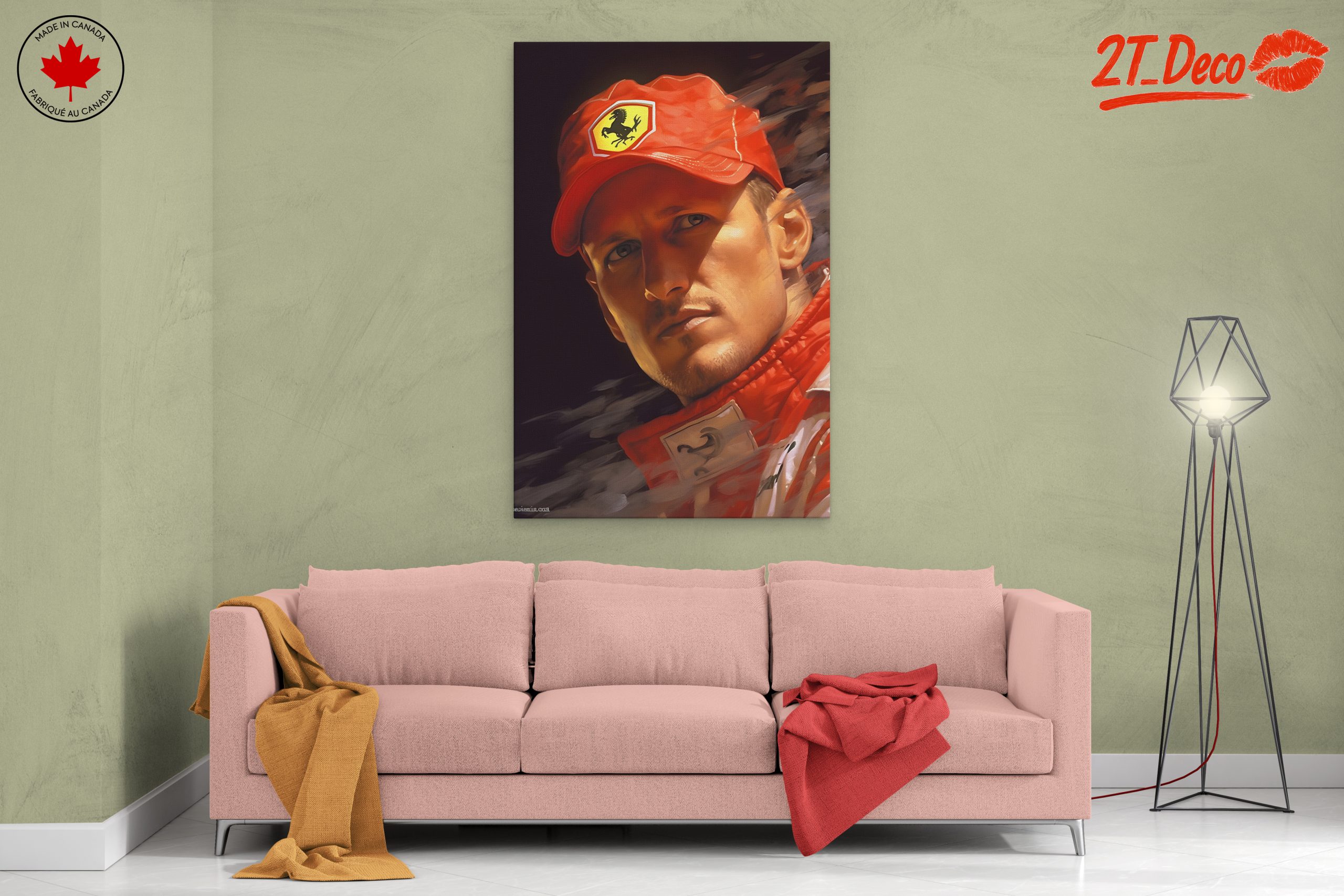 Dynamic Motorsport Athlete Portrait 4 - Image 2