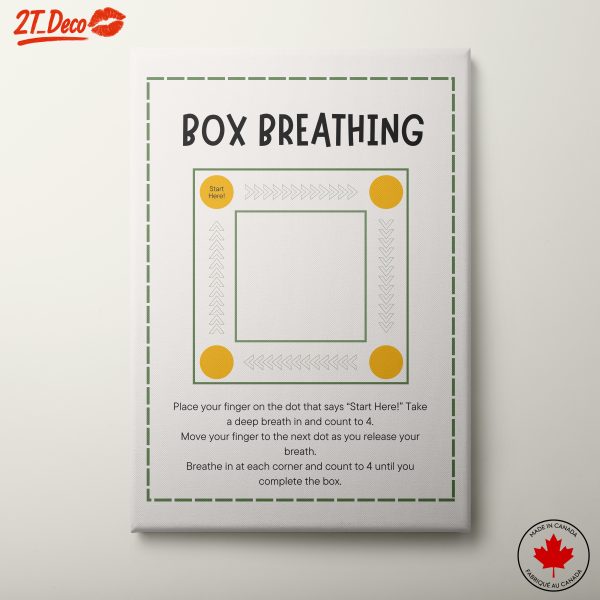 Box Breathing Technique for Relaxation