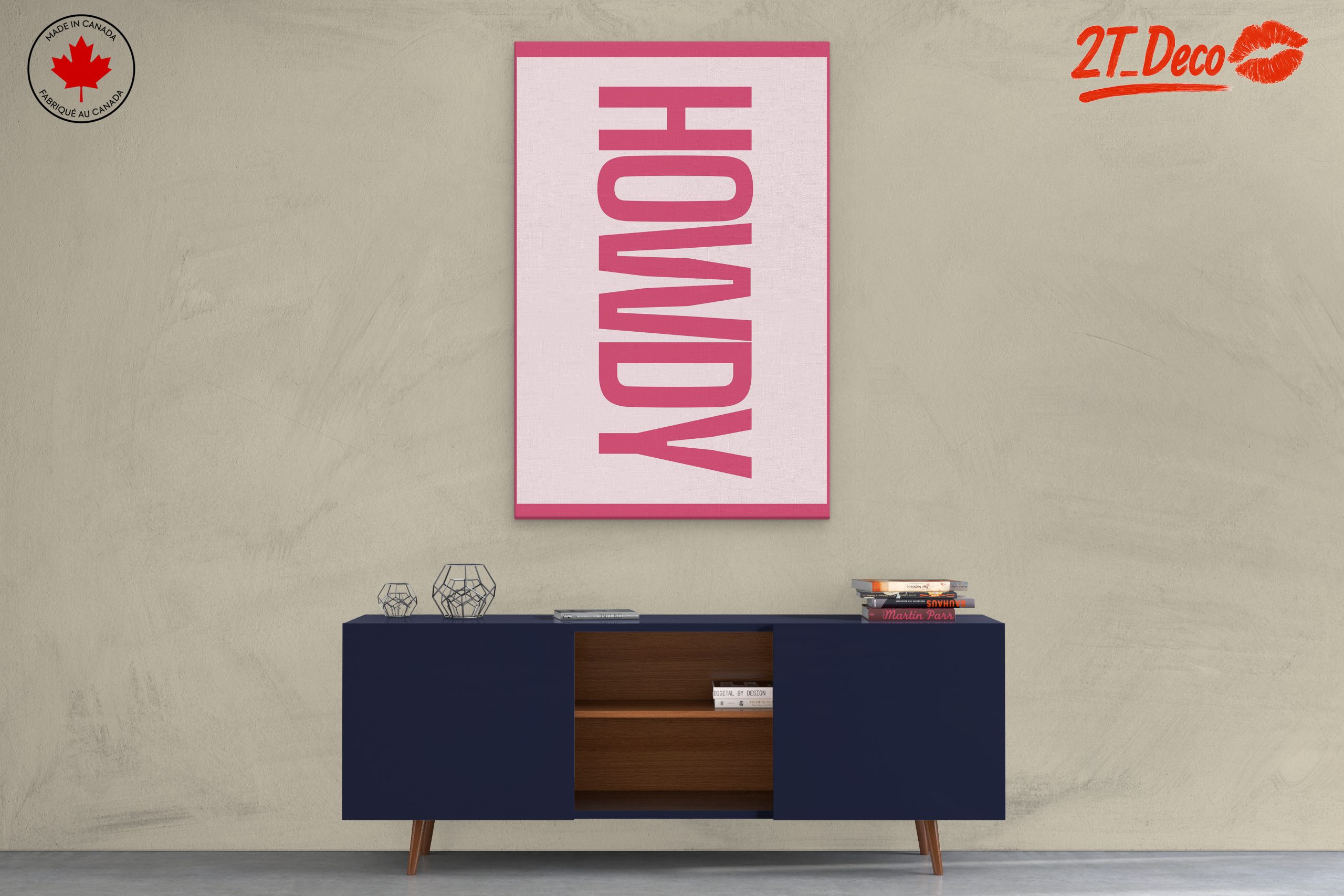 Howdy Inspirational Quote Art for Your Space - Image 3