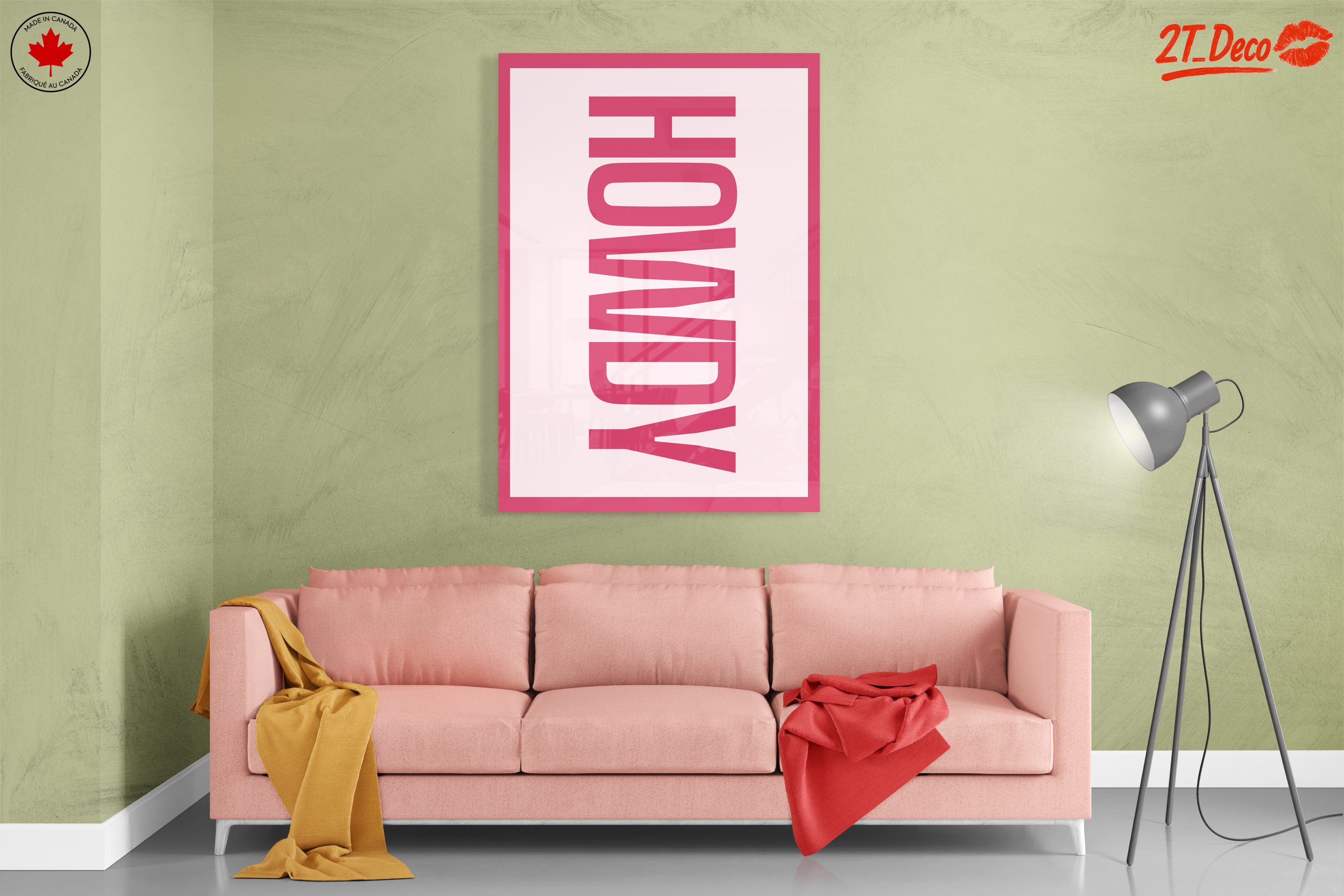 Howdy Inspirational Quote Art for Your Space - Image 7