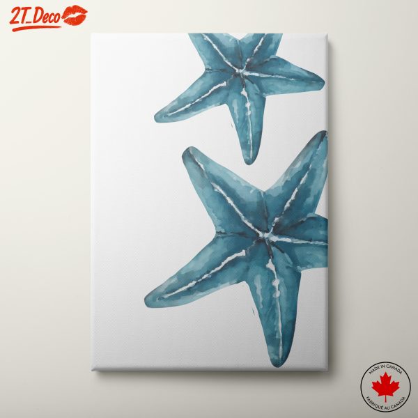 Abstract Starfish Artwork