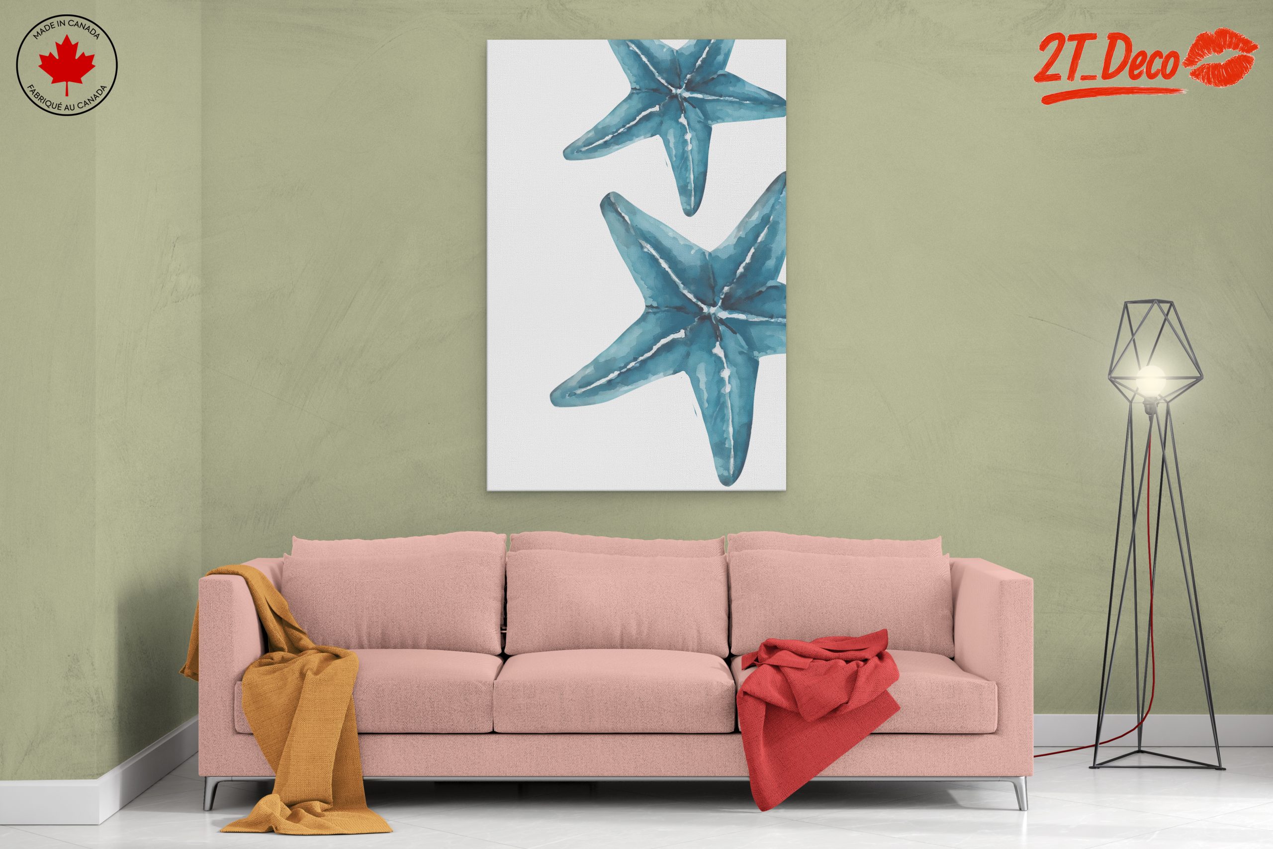 Abstract Starfish Artwork - Image 2