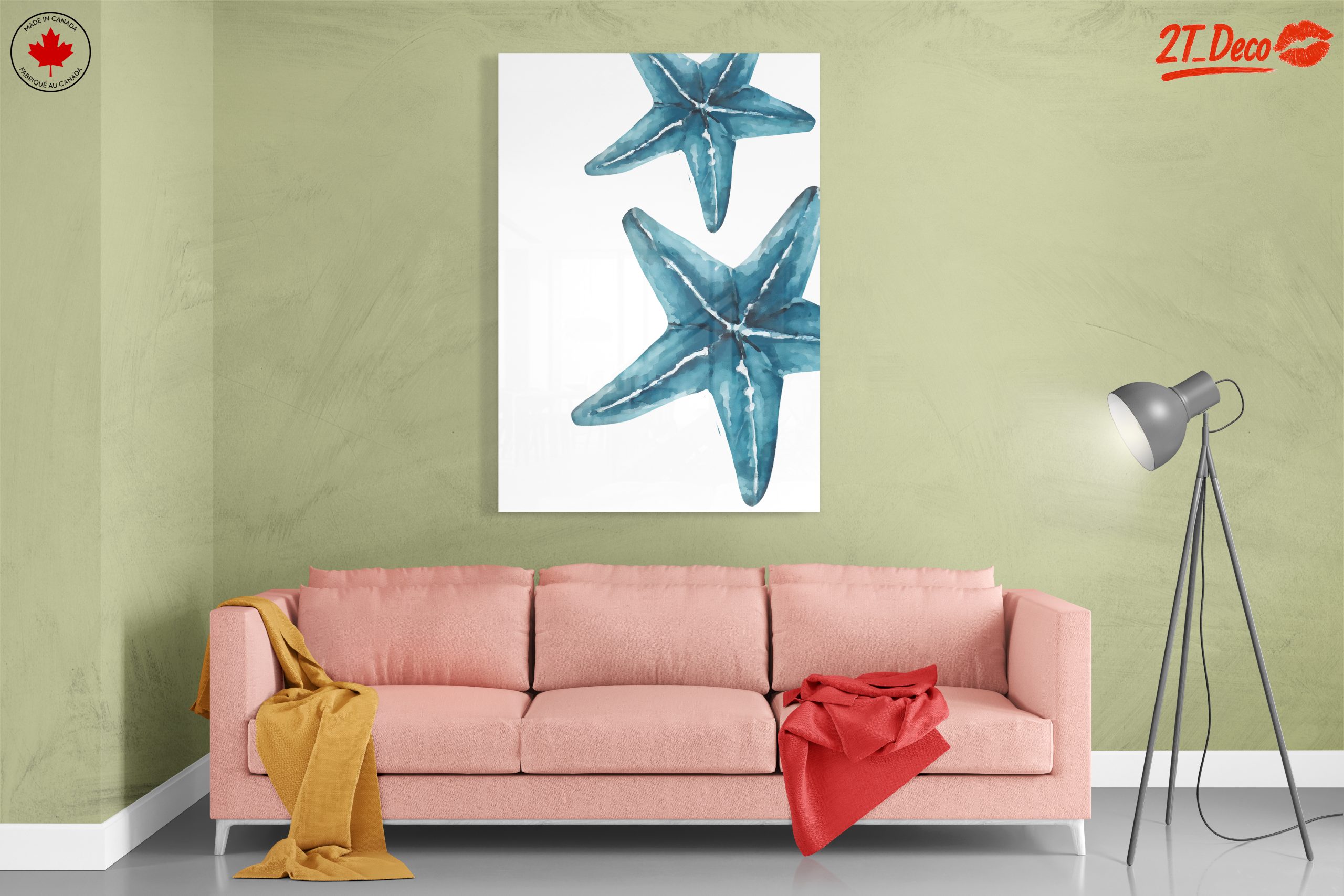 Abstract Starfish Artwork - Image 7
