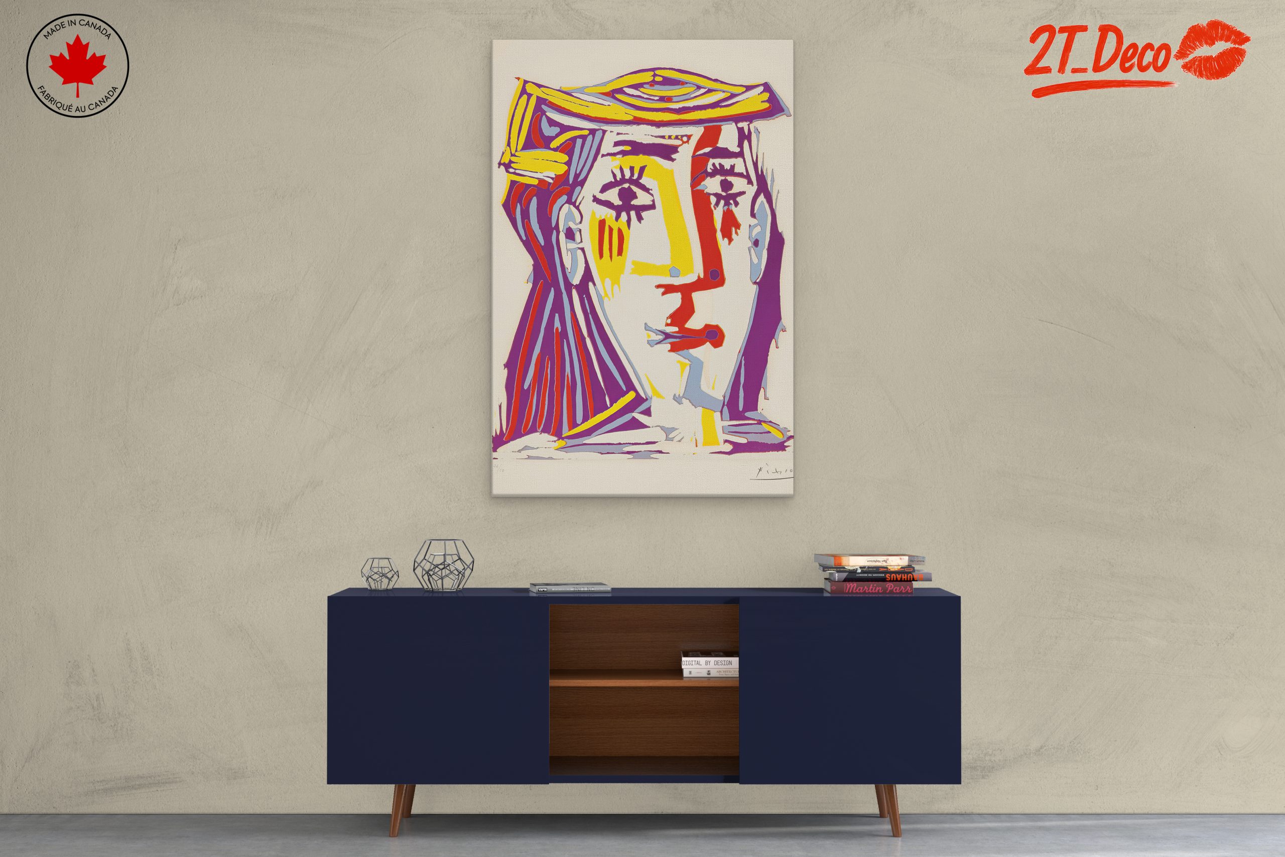 Vibrant Abstract Figure Expression - Image 3
