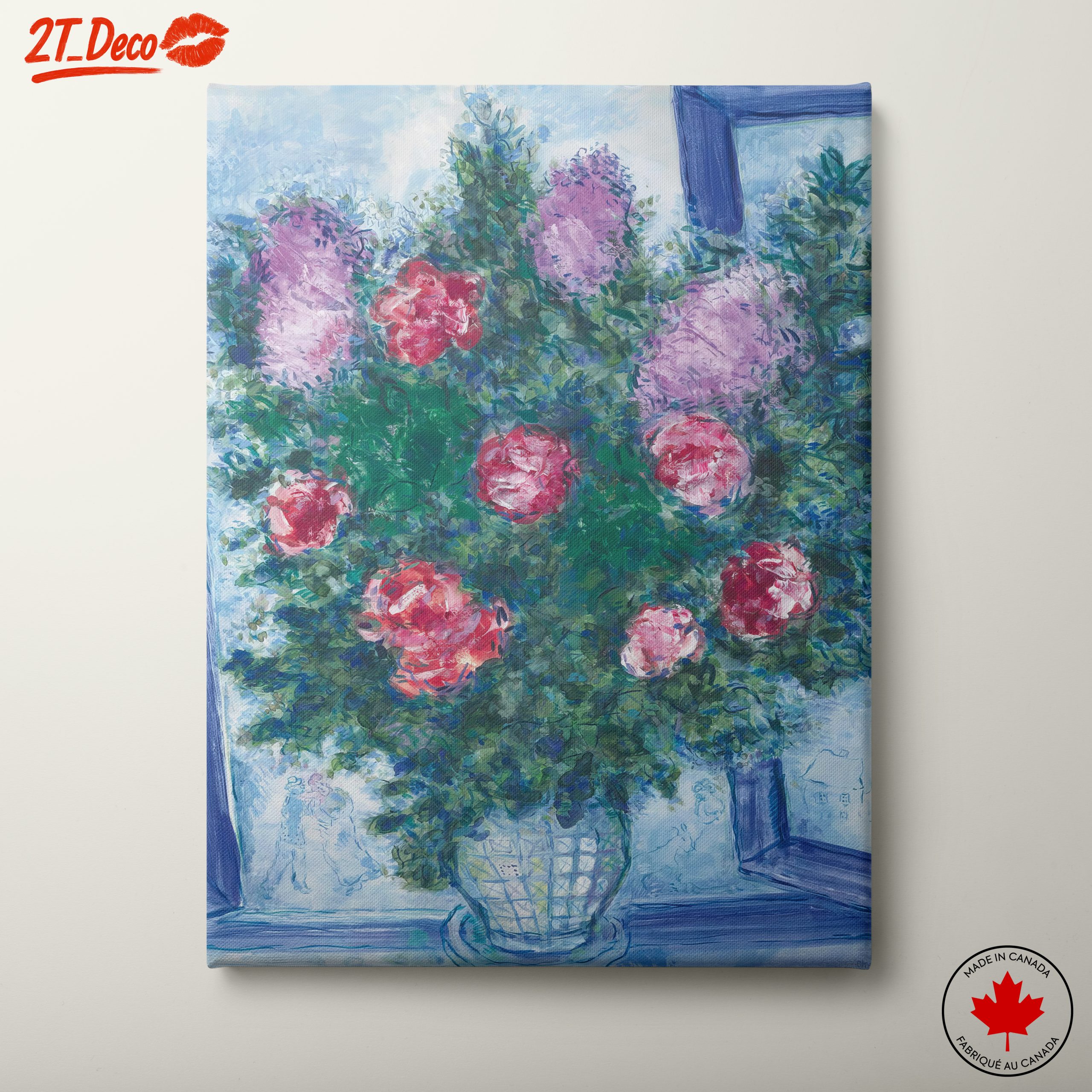 Vibrant Bouquet of Flowers in a Vase